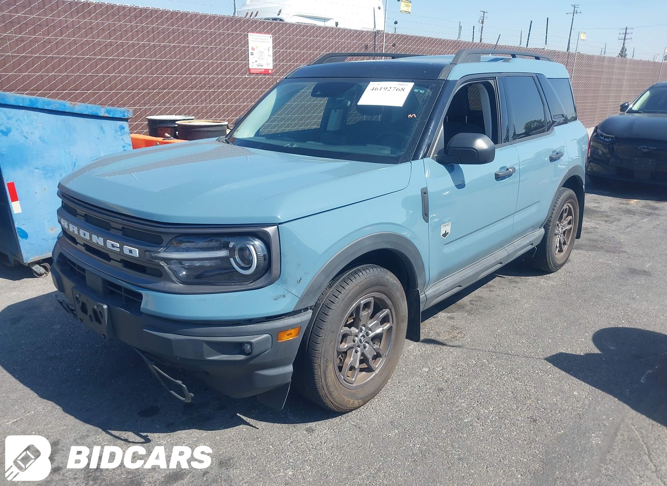 2022 Ford Bronco Sport, Big Bend