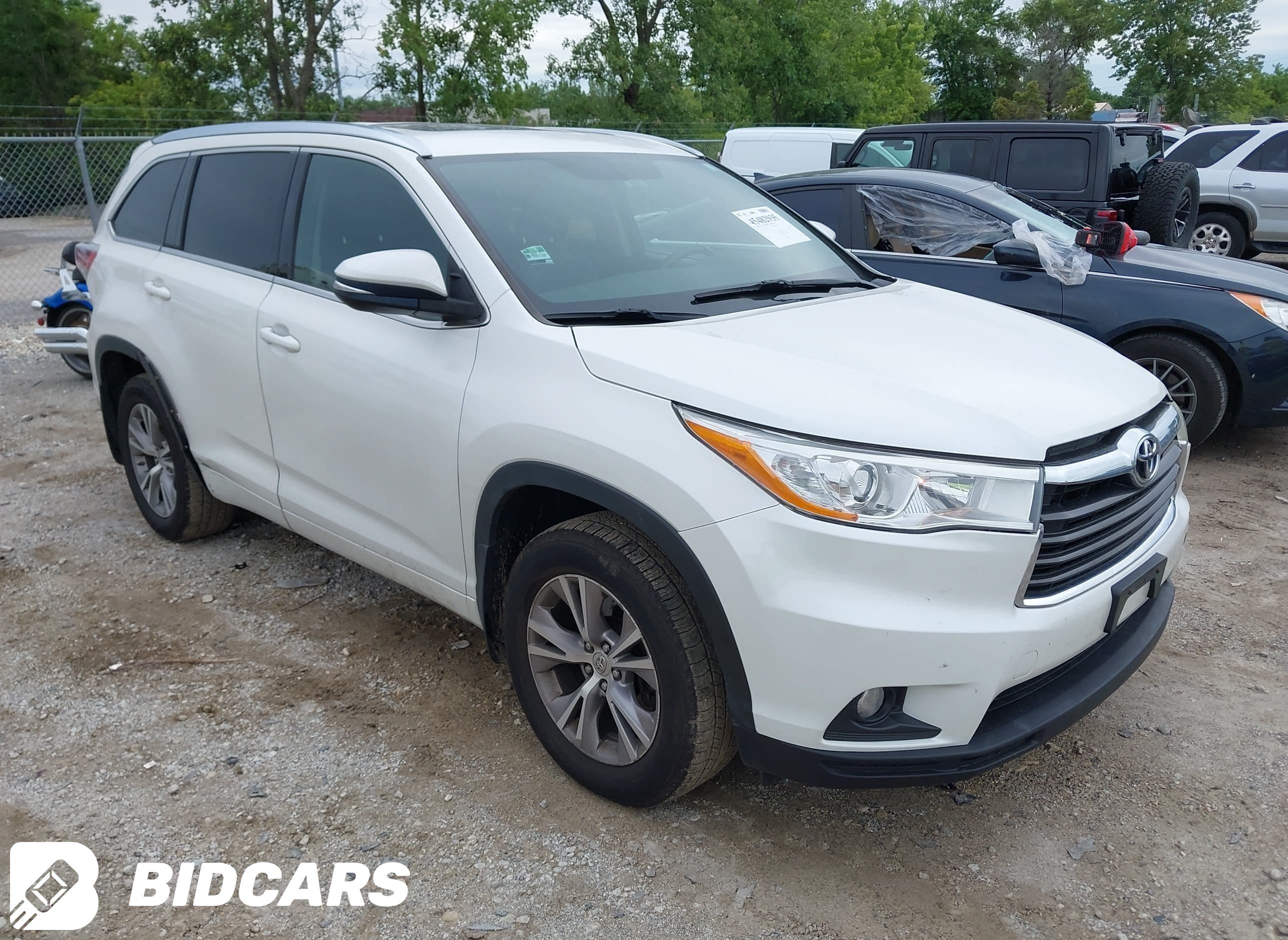 2015 Toyota Highlander, Xle V6