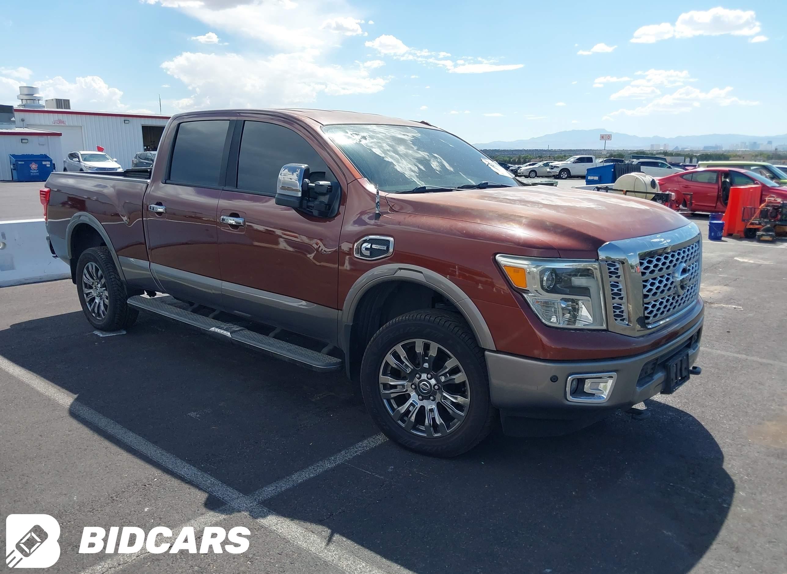 2016 Nissan Titan, XD Platinu...
