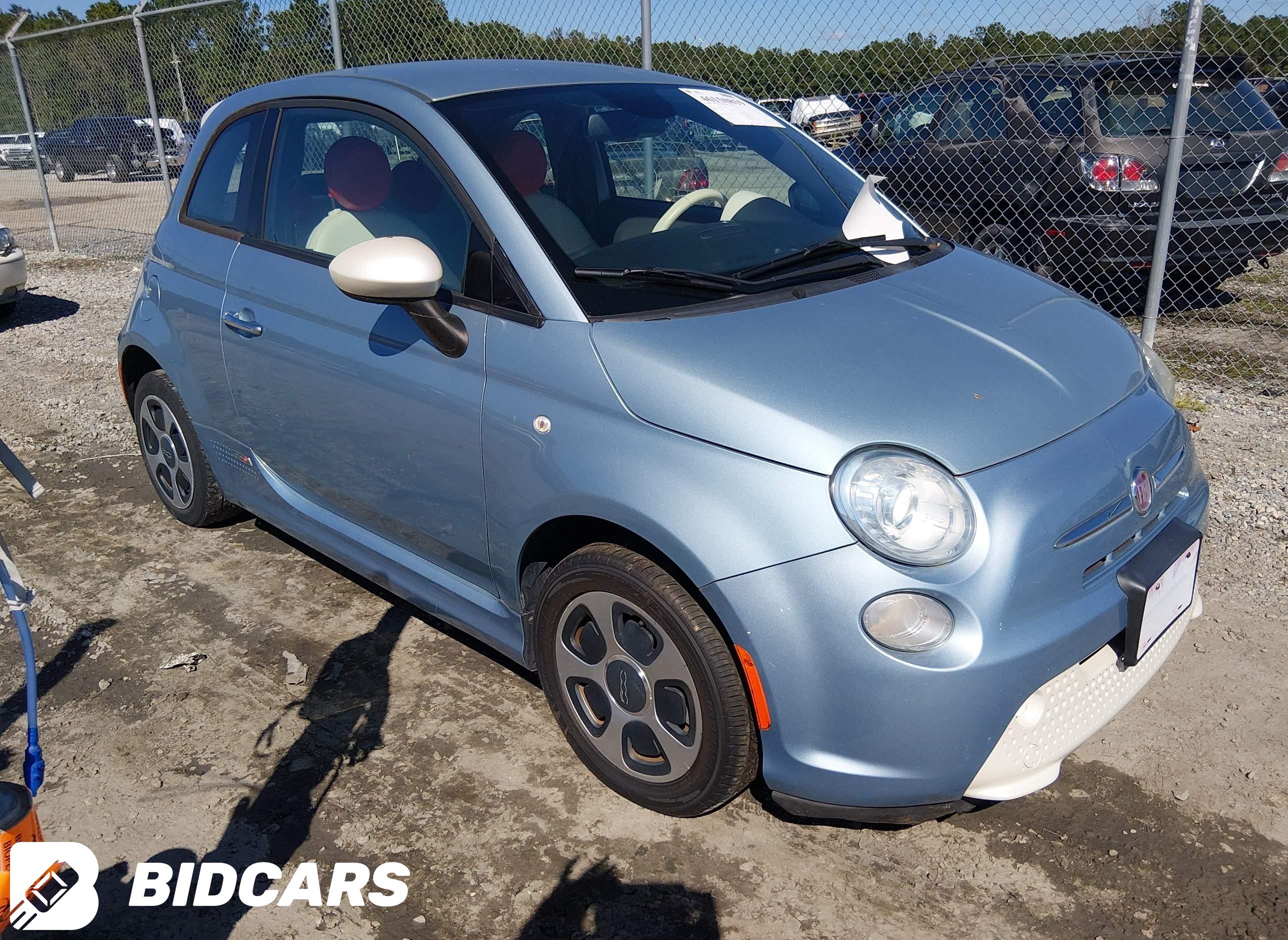 2015 Fiat 500, E Battery Elec...
