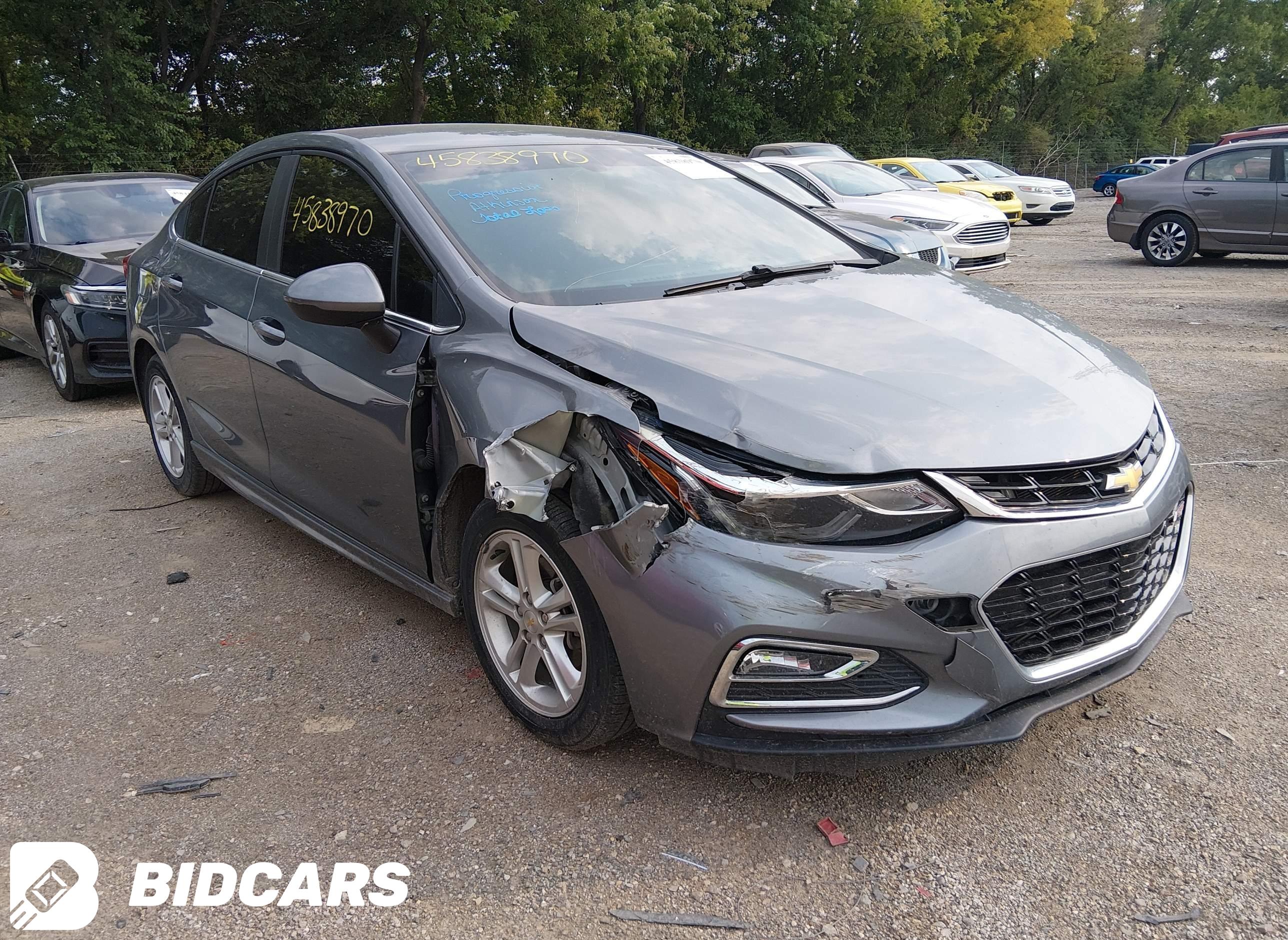 2018 Chevrolet Cruze, Lt Auto