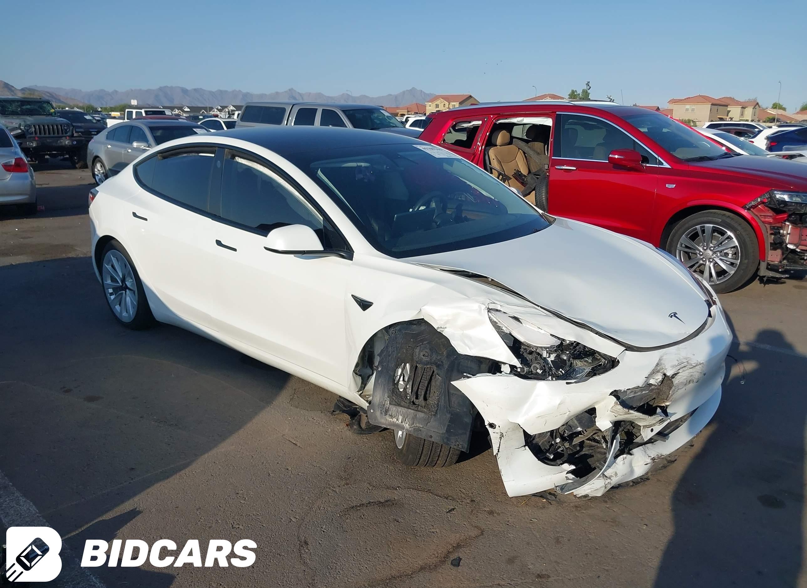 2022 Tesla Model 3, Long Rang...