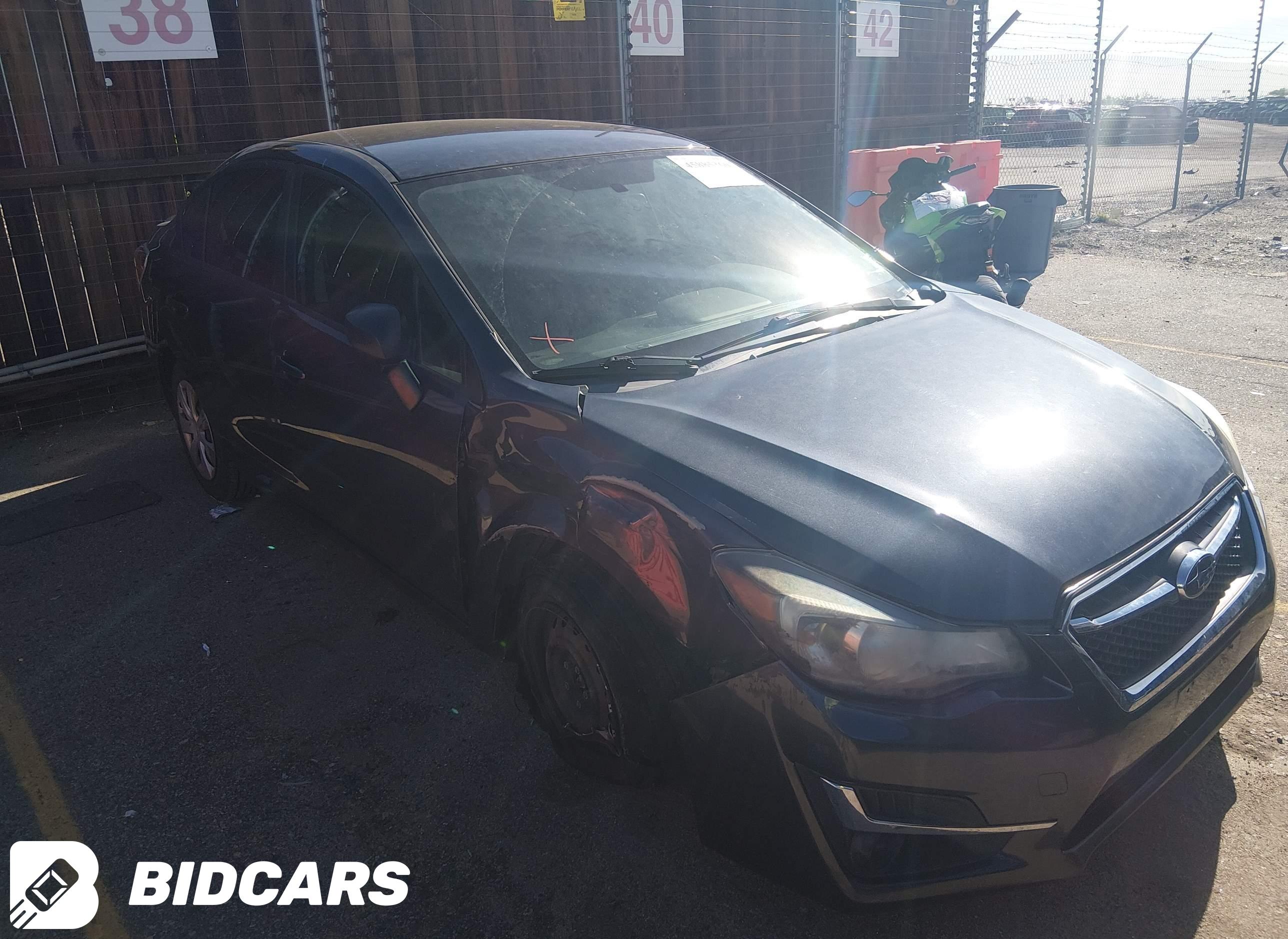 2016 Subaru Impreza, 2.0I