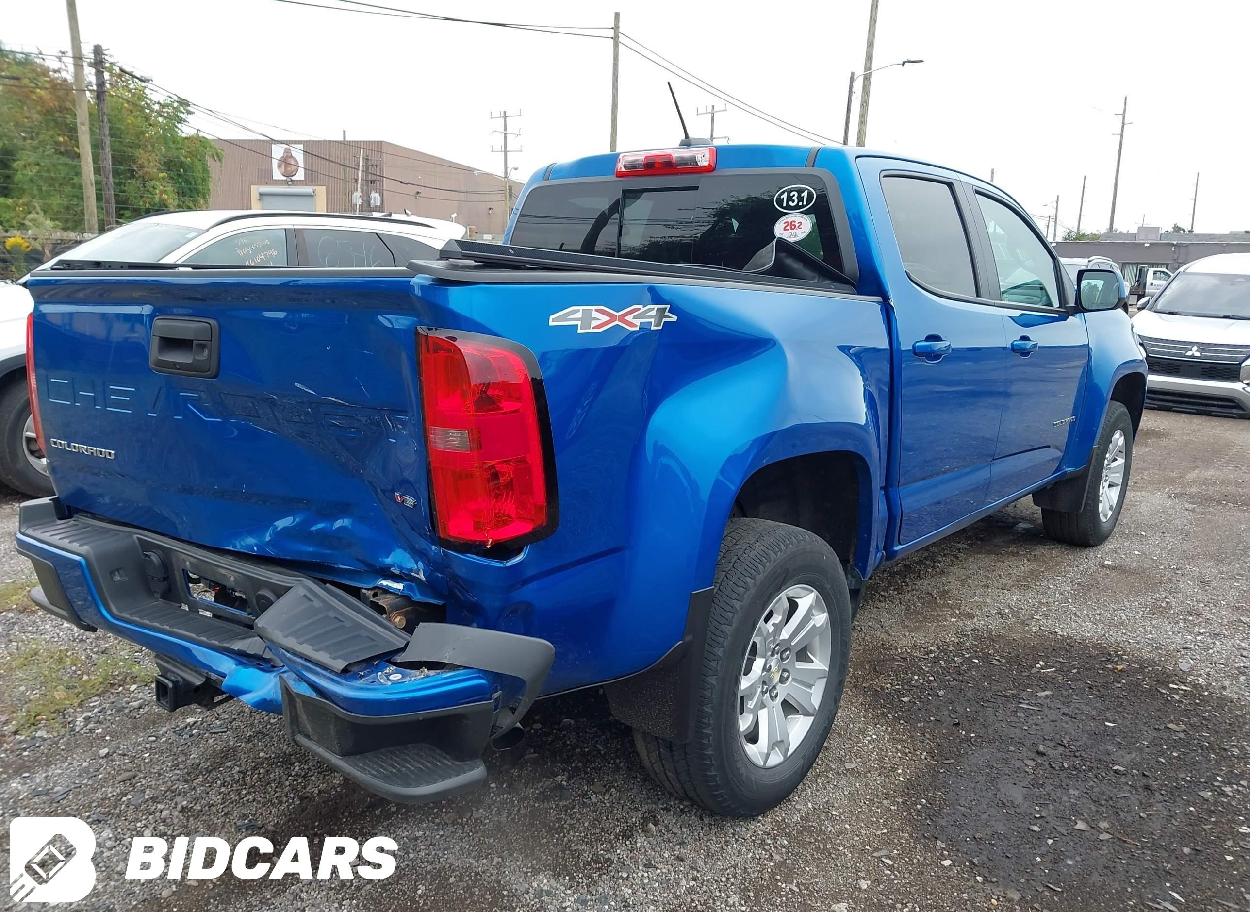 2021 Chevrolet Colorado, 4Wd...