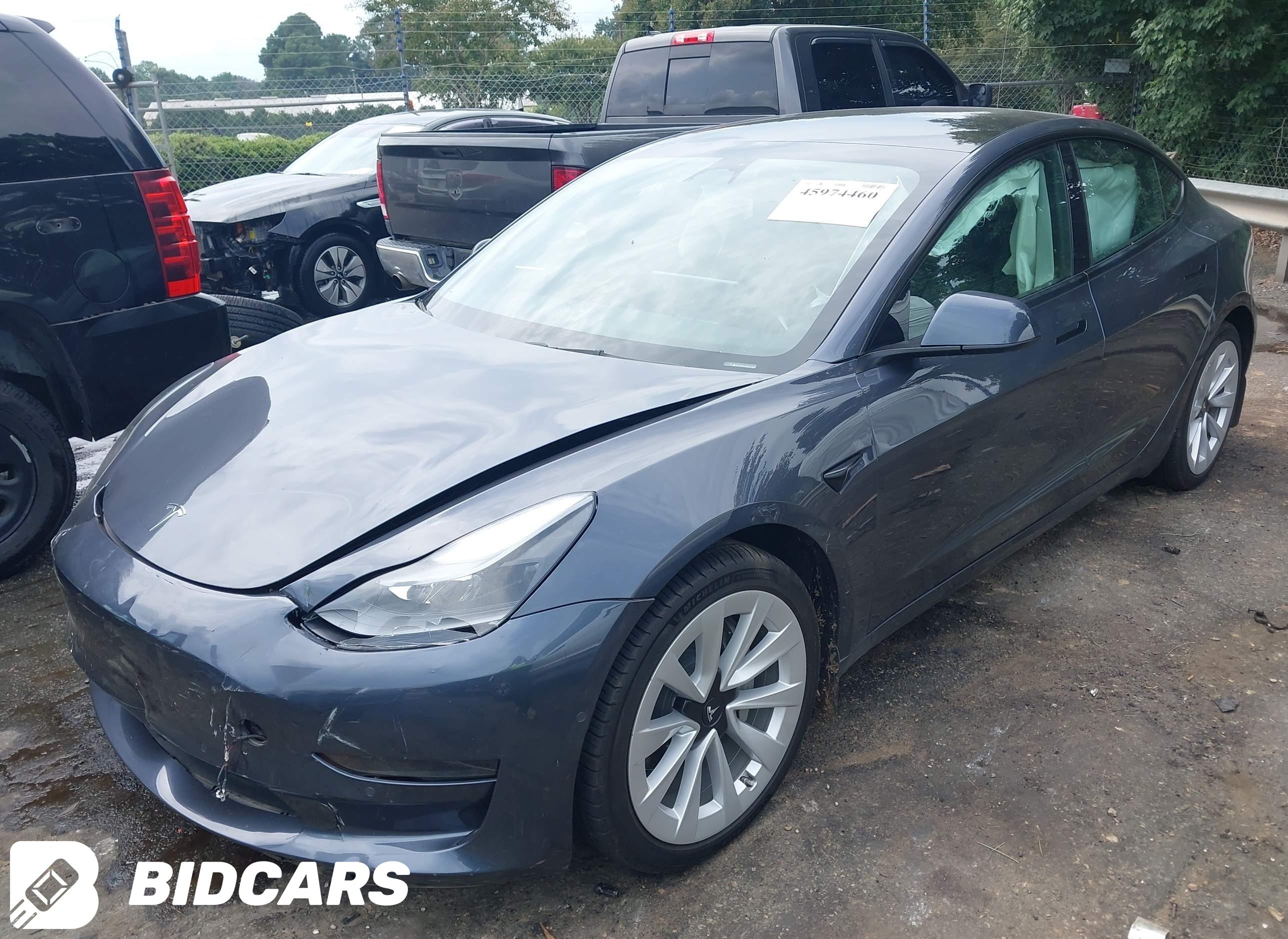 2022 Tesla Model 3, Rear-Whee...