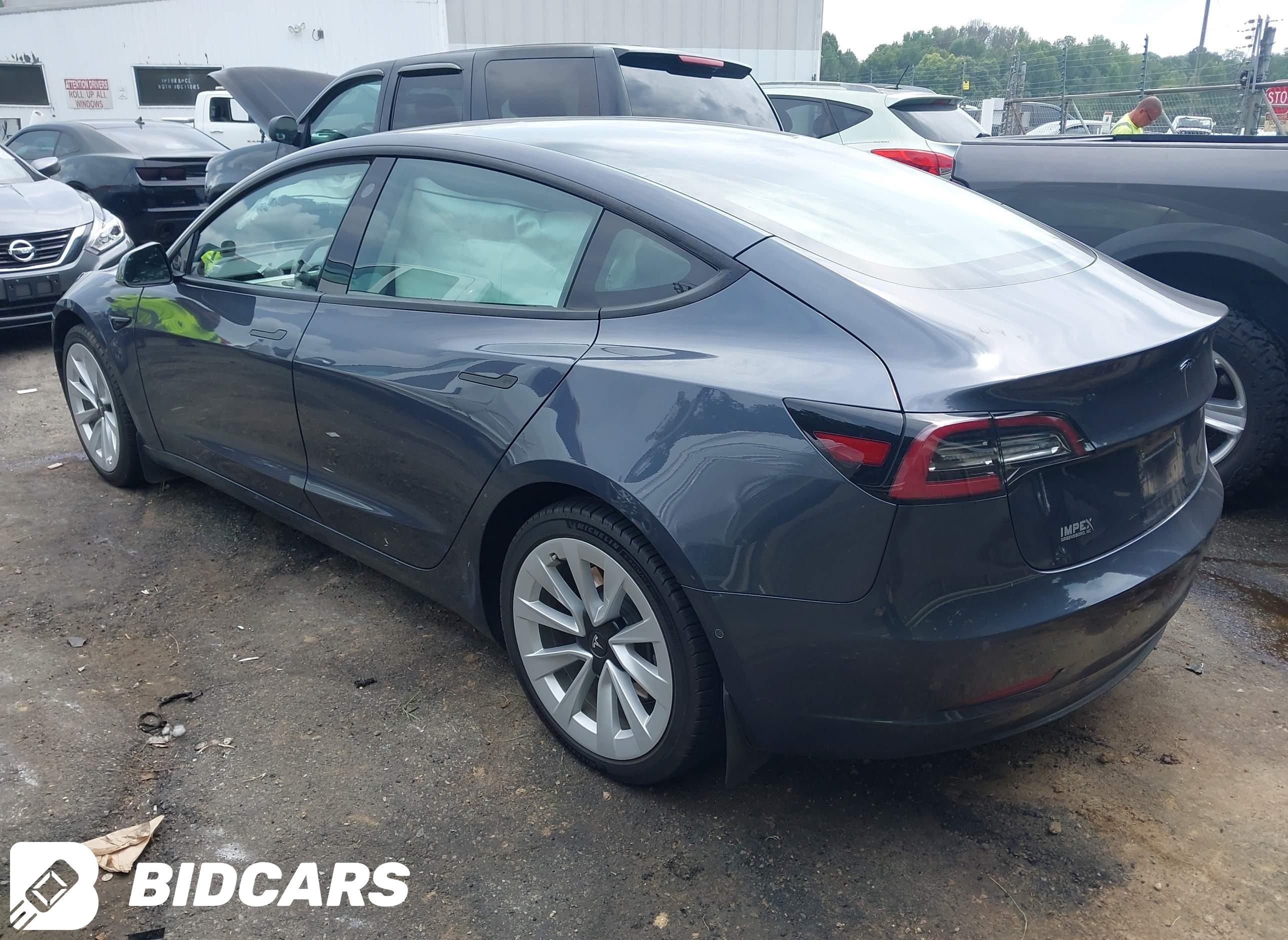 2022 Tesla Model 3, Rear-Whee...