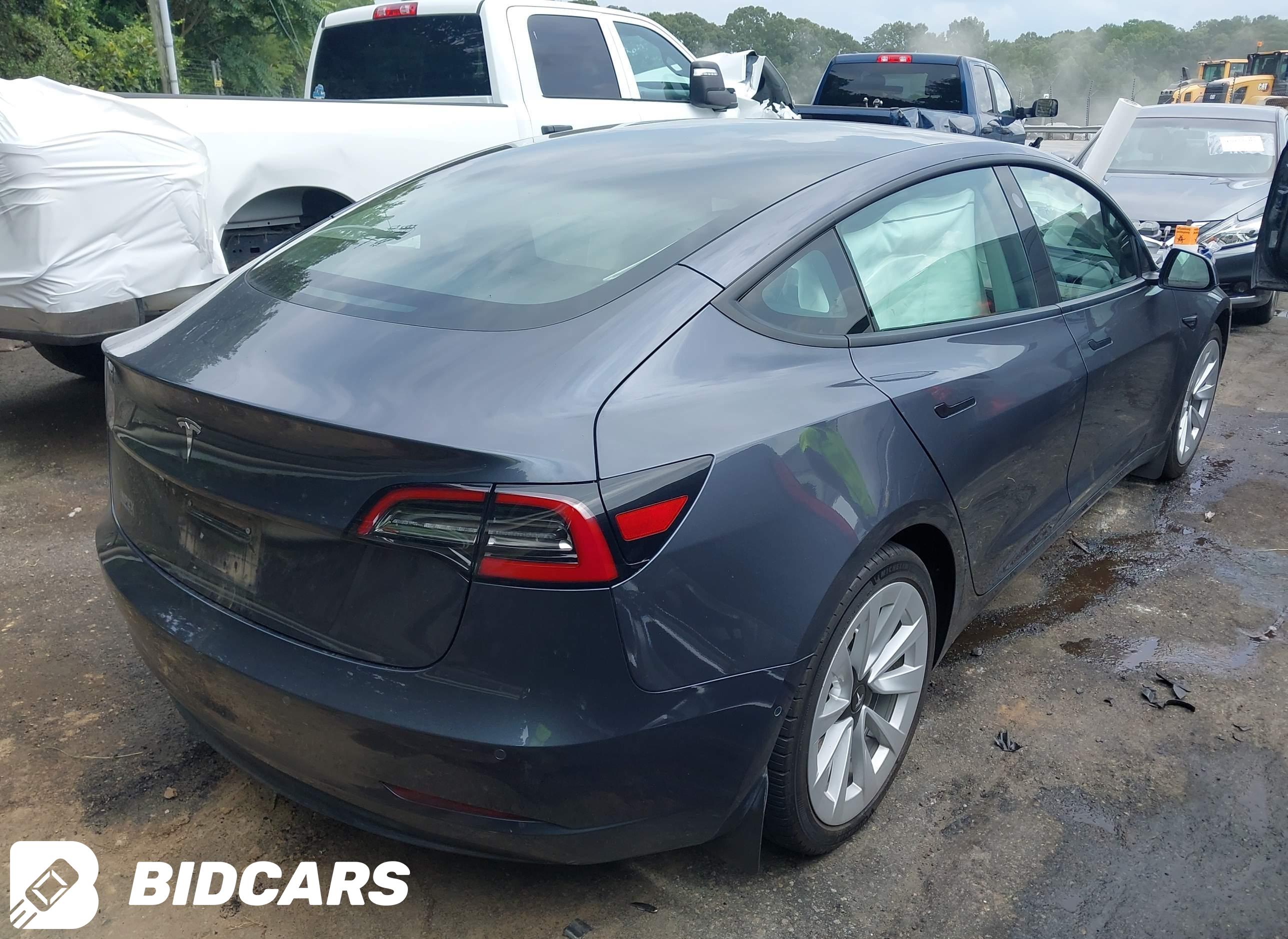2022 Tesla Model 3, Rear-Whee...