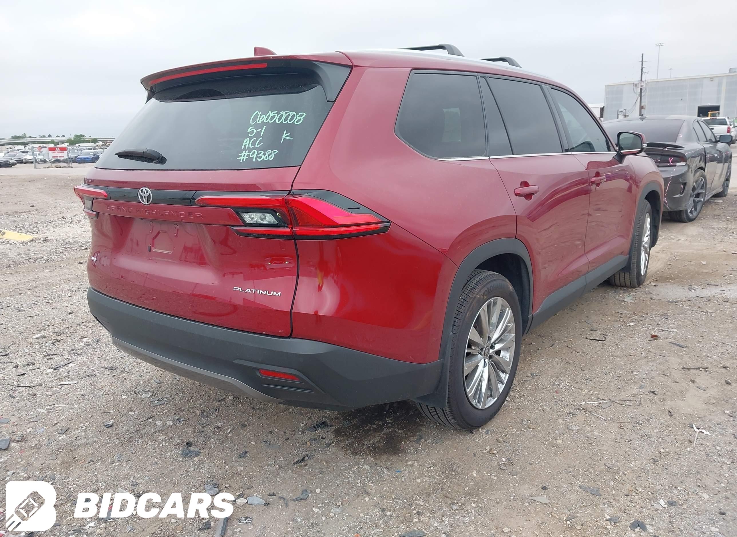 2024 Toyota Grand Highlander,...