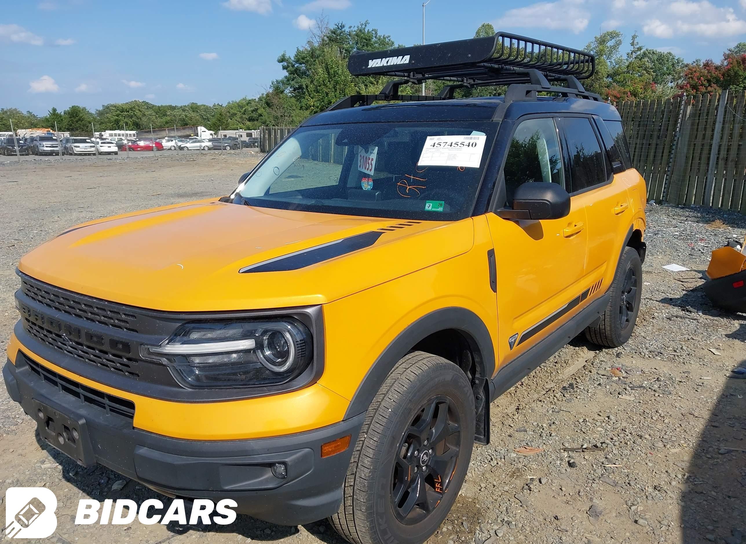 2021 Ford Bronco Sport, First...