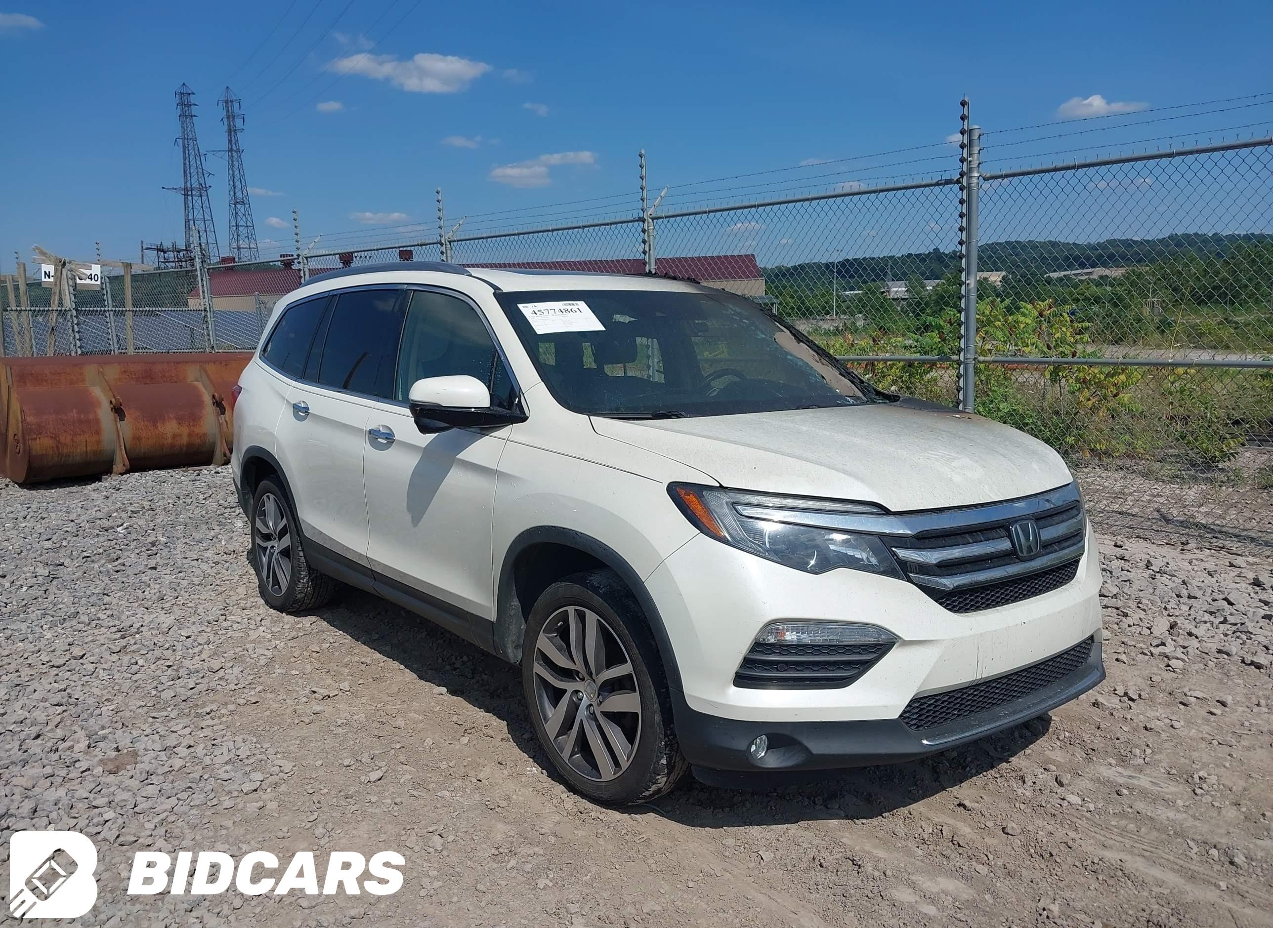 2017 Honda Pilot, Touring