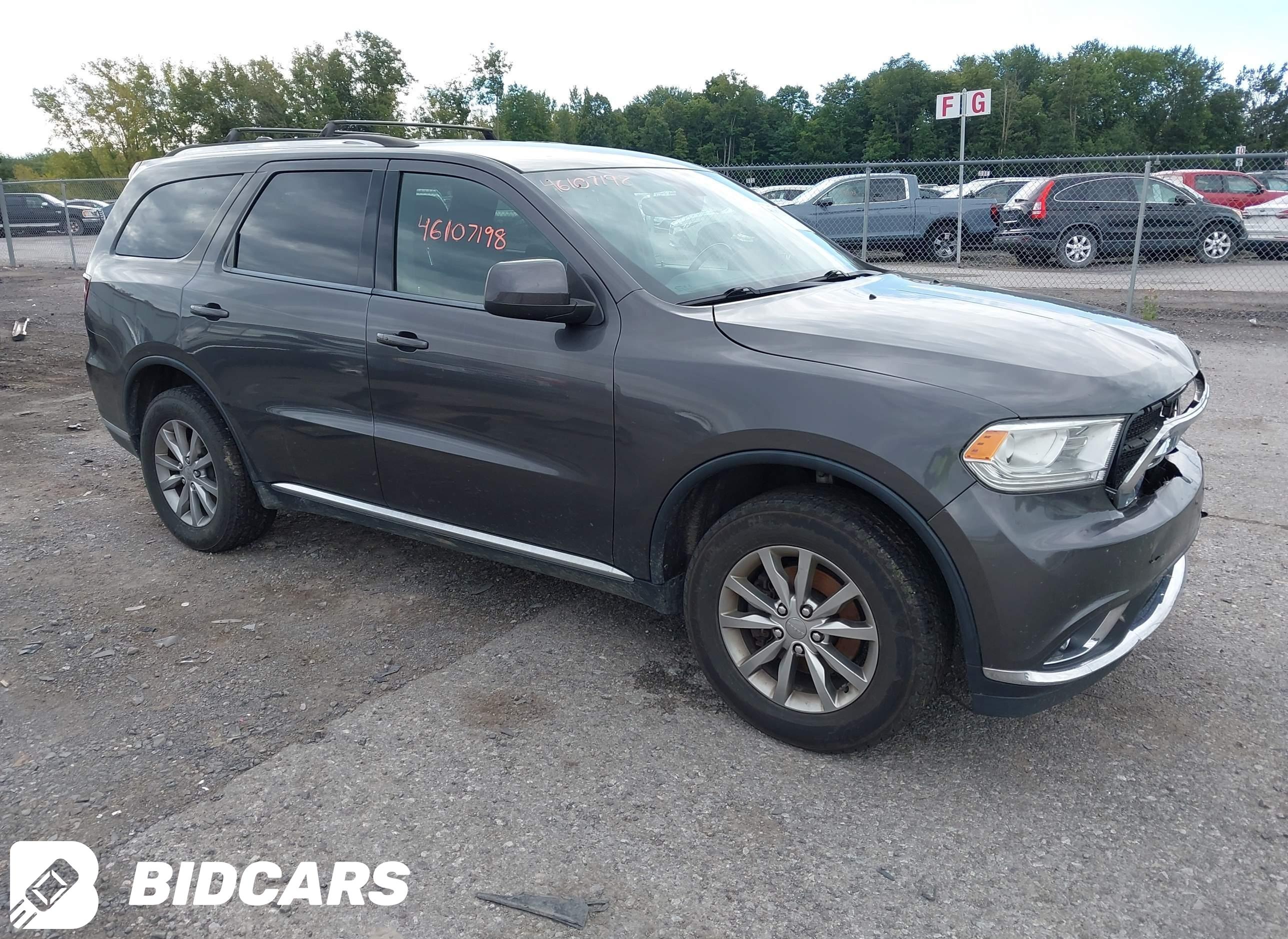 2017 Dodge Durango, Sxt Awd