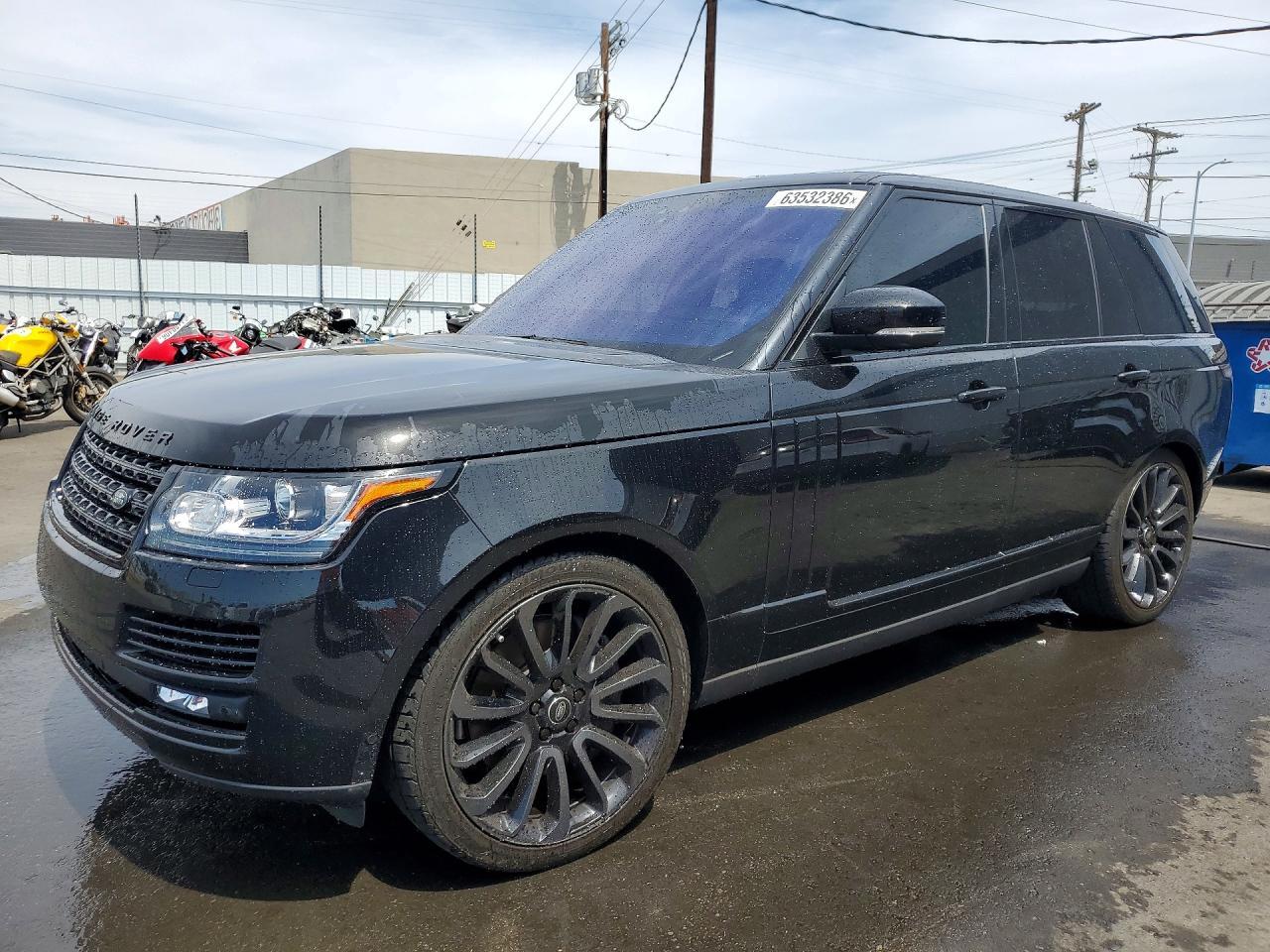 2017 Land Rover Range Rover, Hse