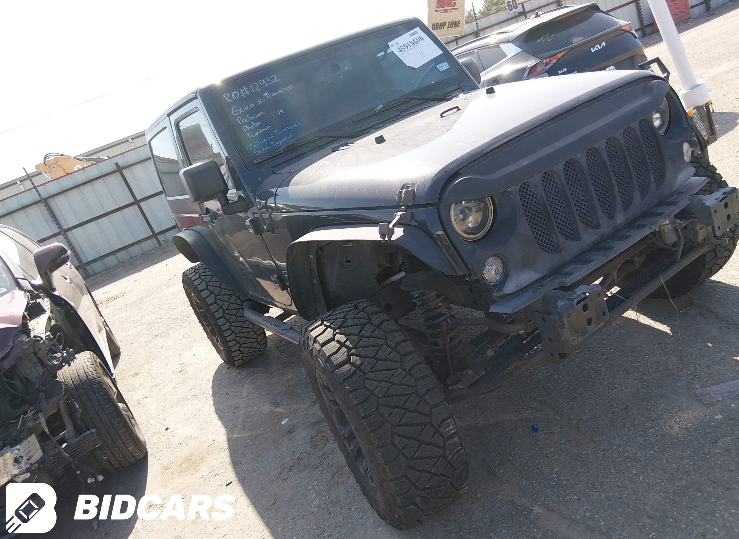 2018 Jeep Wrangler, JK Sport...