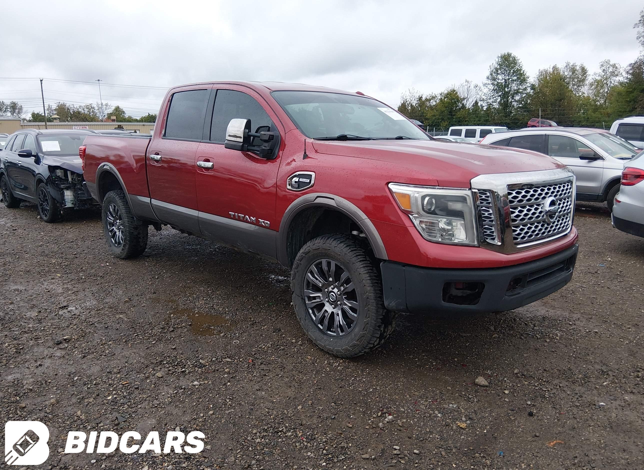 2016 Nissan Titan, XD Platinu...