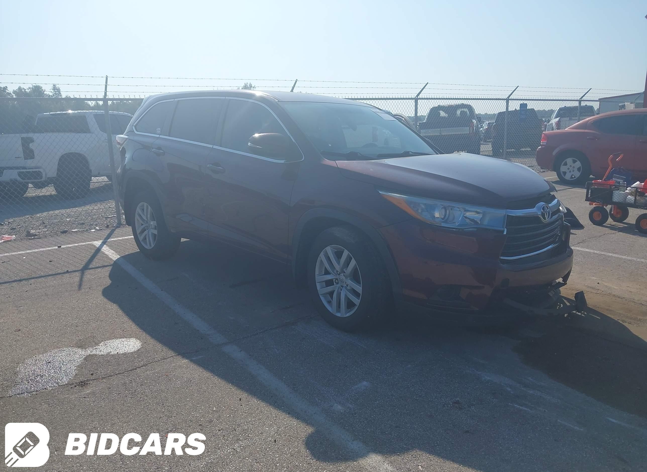 2015 Toyota Highlander, Le V6