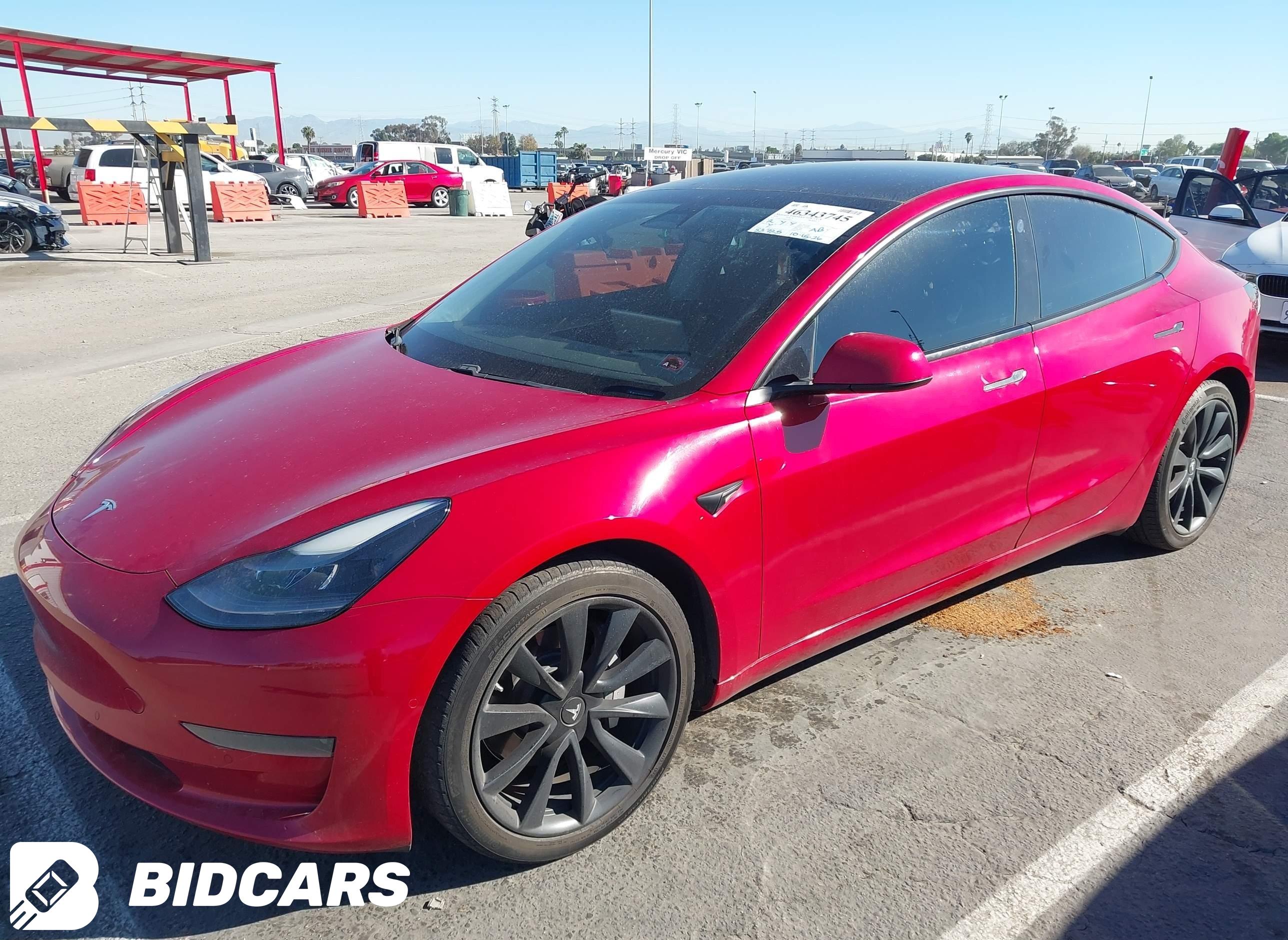 2021 Tesla Model 3, Standard...