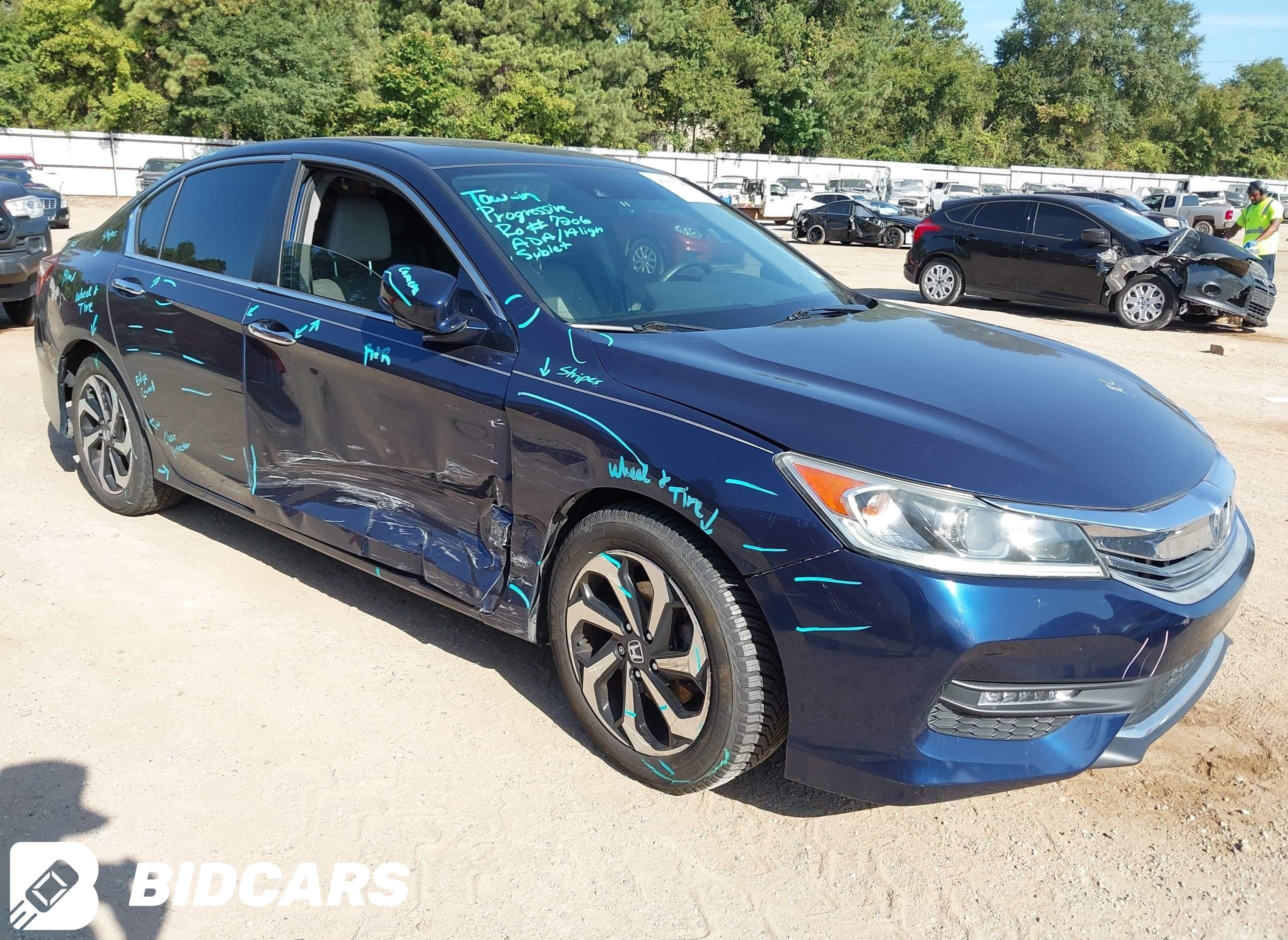 2016 Honda Accord, Ex-L
