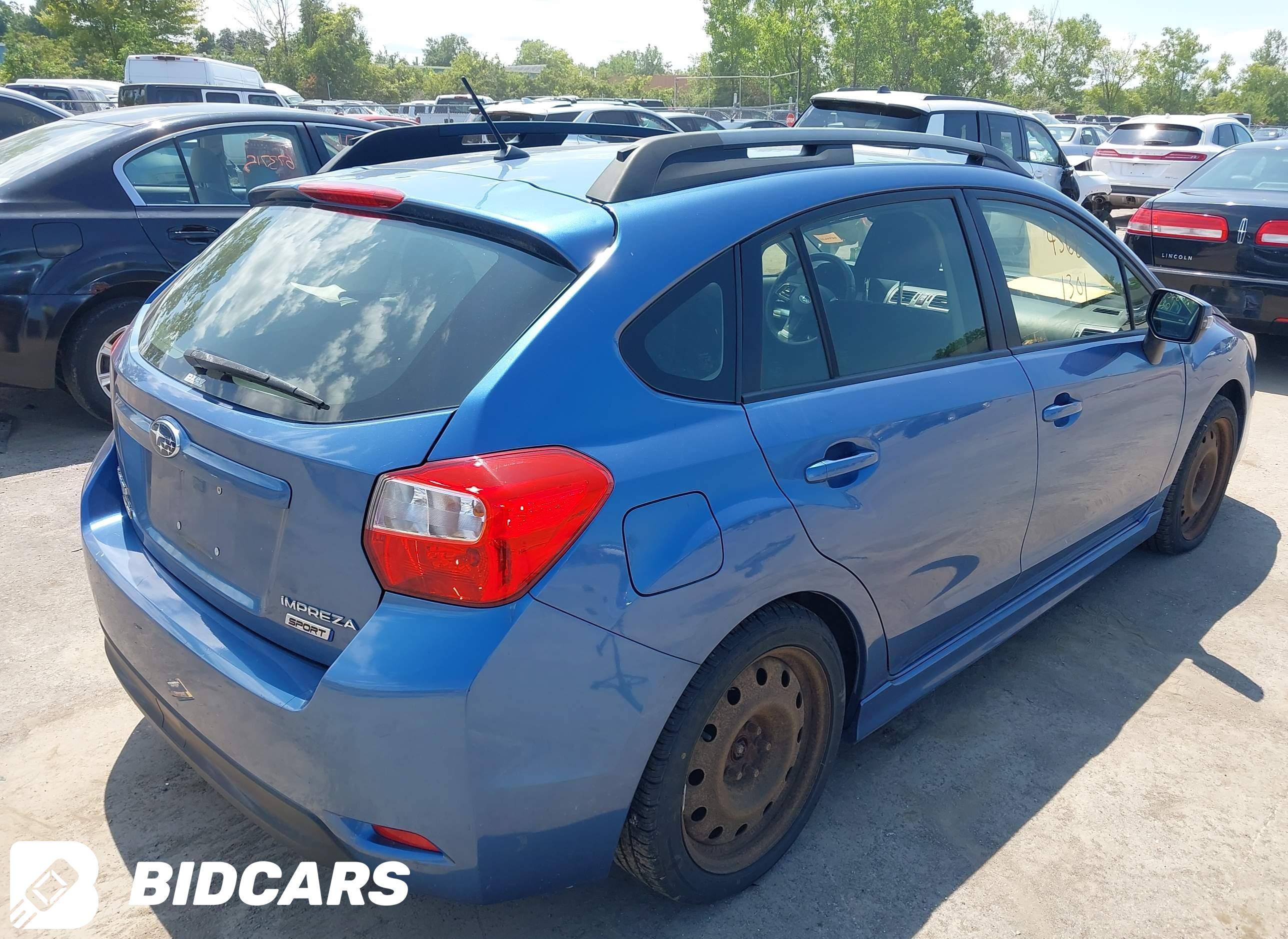 2015 Subaru Impreza, 2.0I Spo...