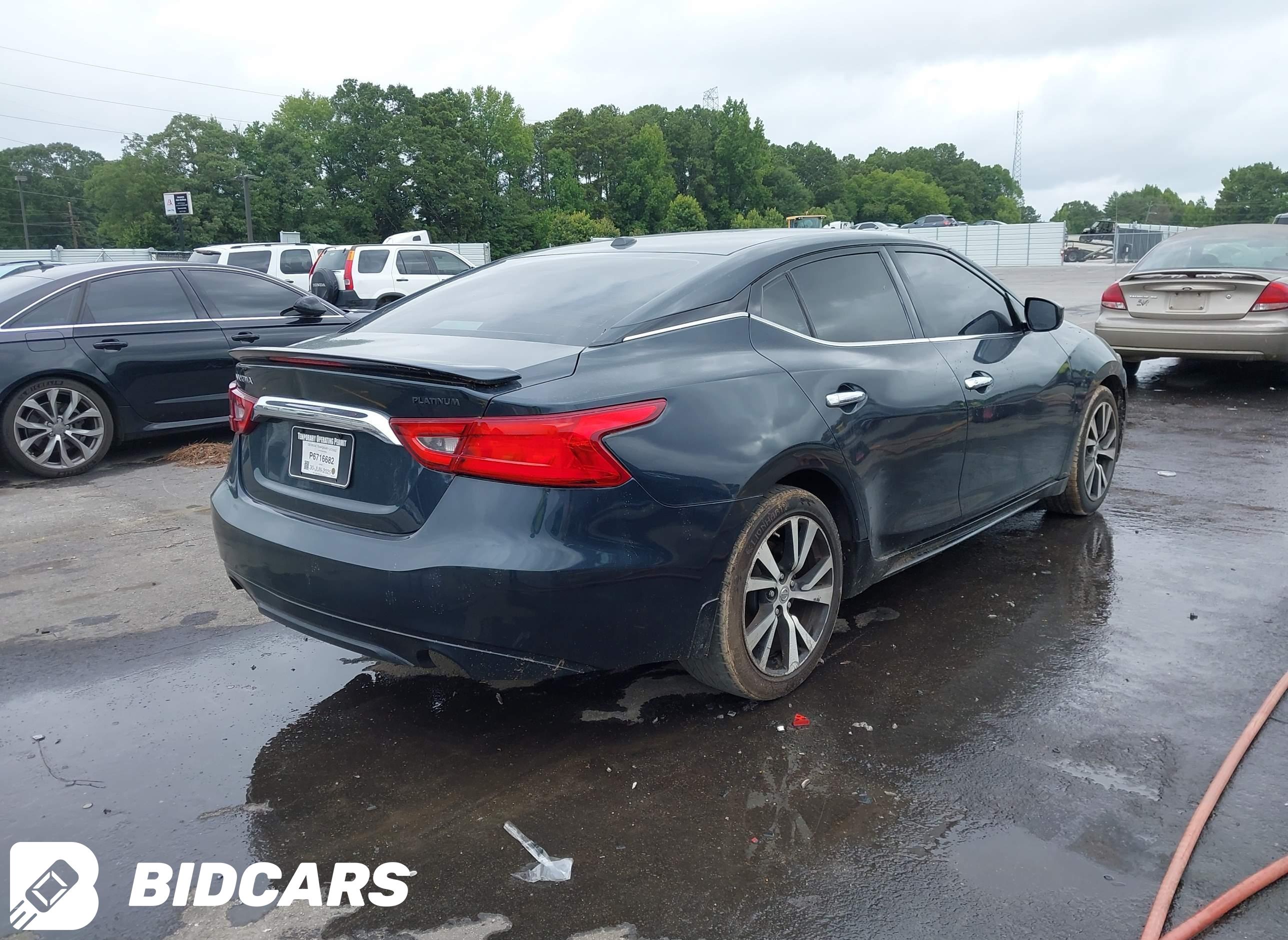 2017 Nissan Maxima, 3.5 Plati...