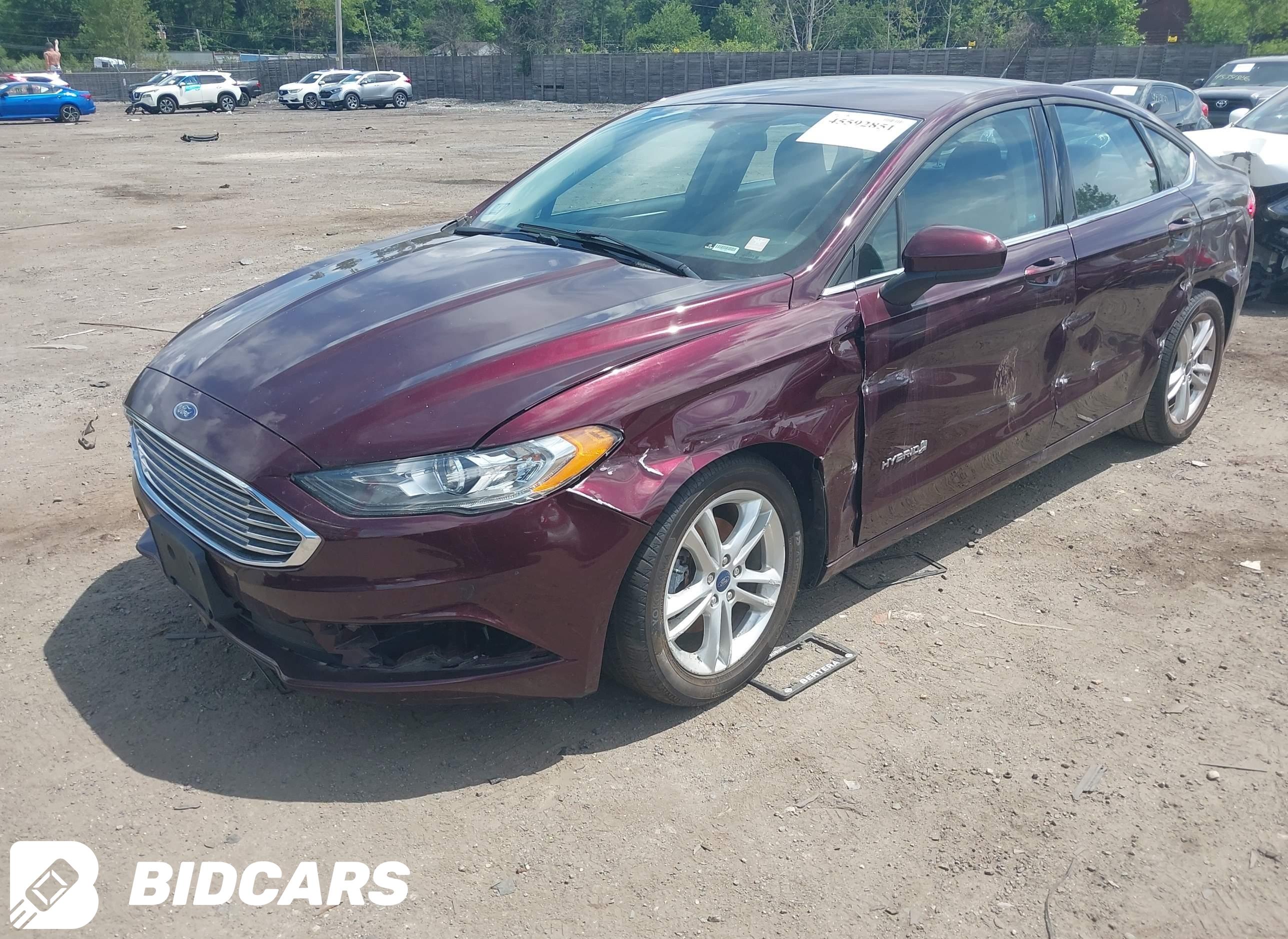 2018 Ford Fusion, Hybrid SE