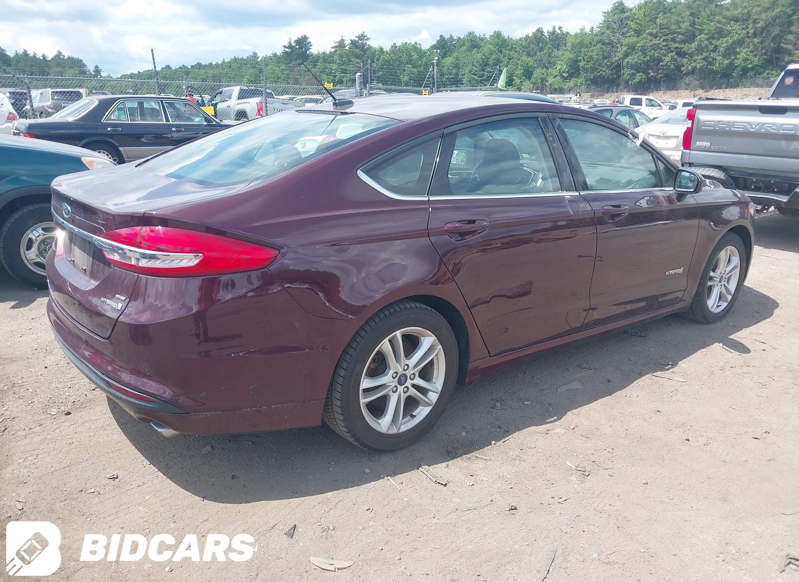 2018 Ford Fusion, Hybrid SE