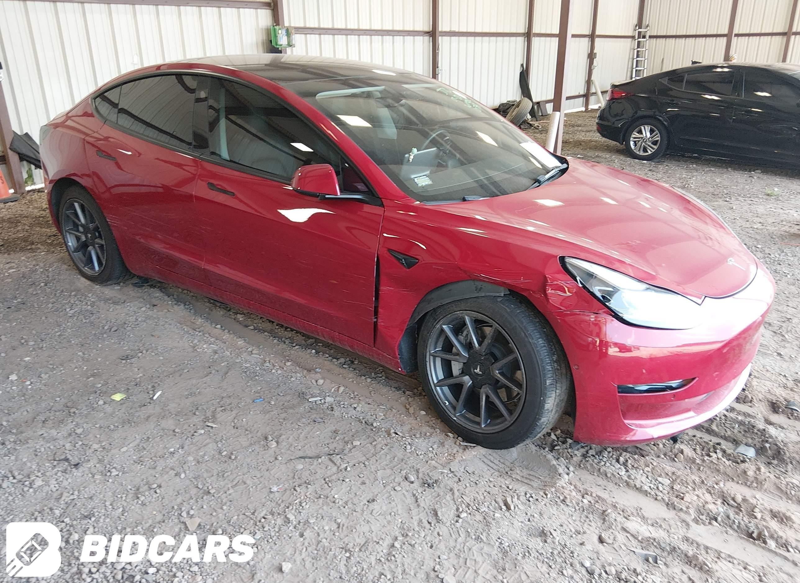 2022 Tesla Model 3, Rear-Whee...