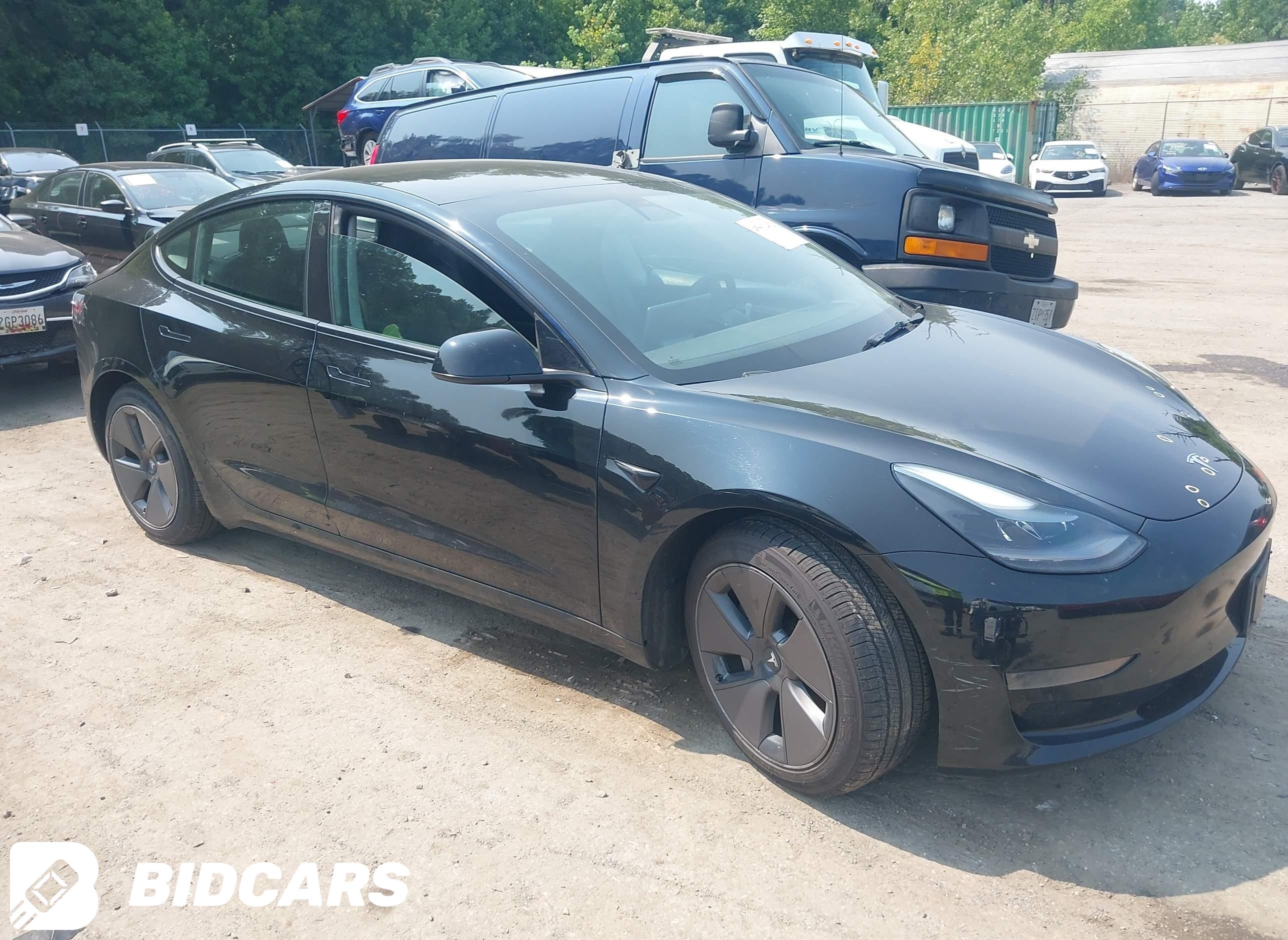 2022 Tesla Model 3, Rear-Whee...