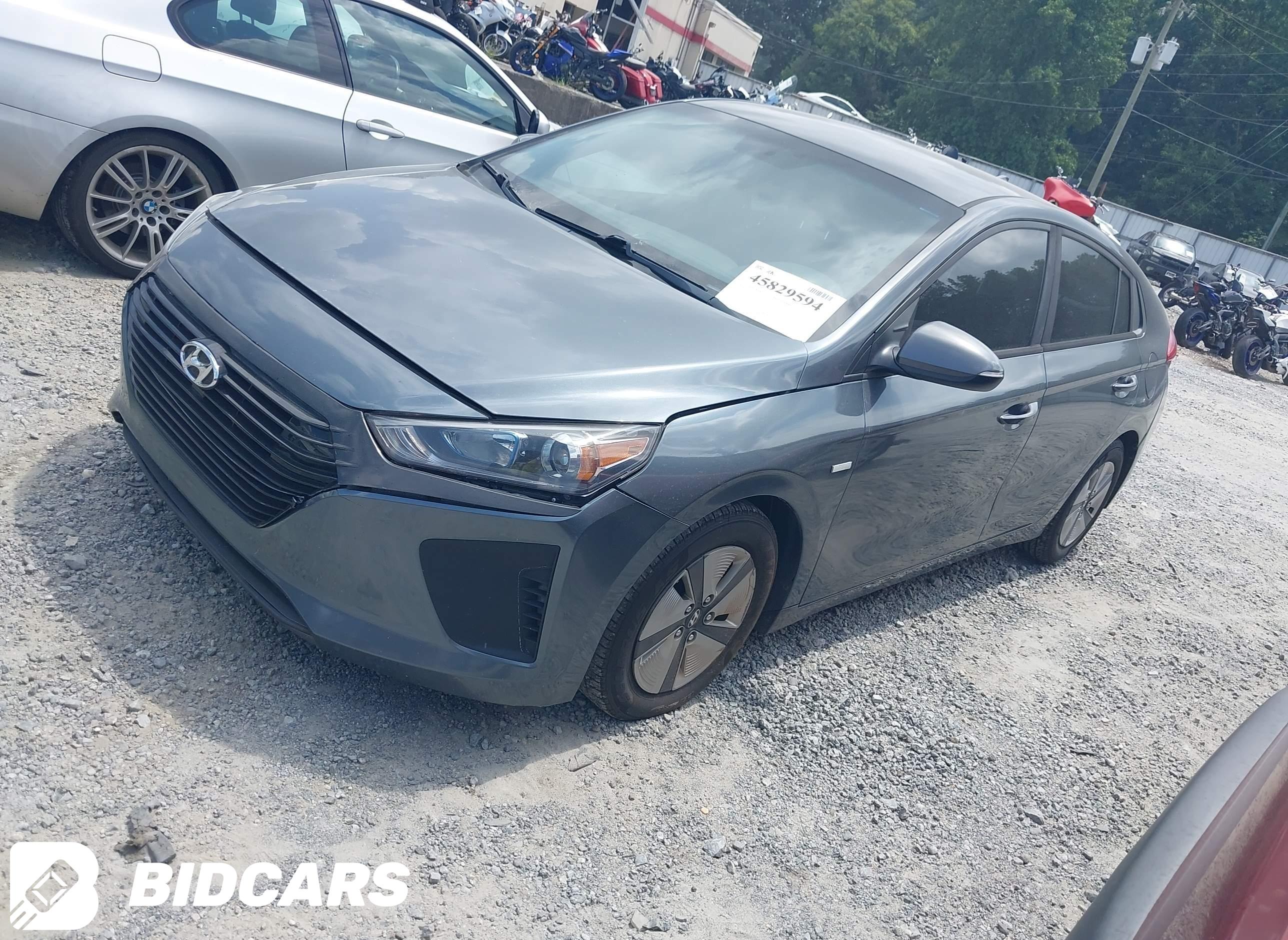 2019 Hyundai Ioniq, Hybrid Blue