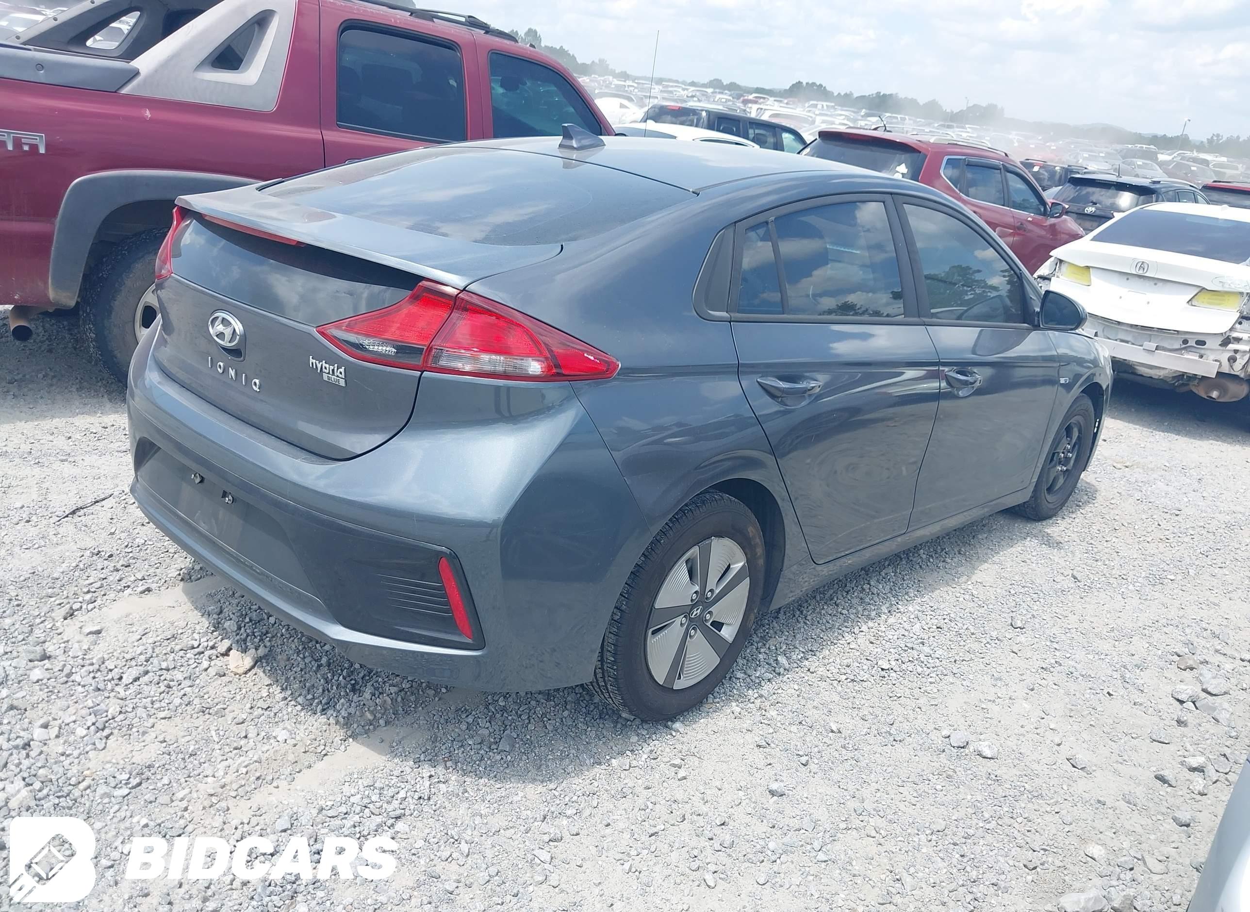 2019 Hyundai Ioniq, Hybrid Blue