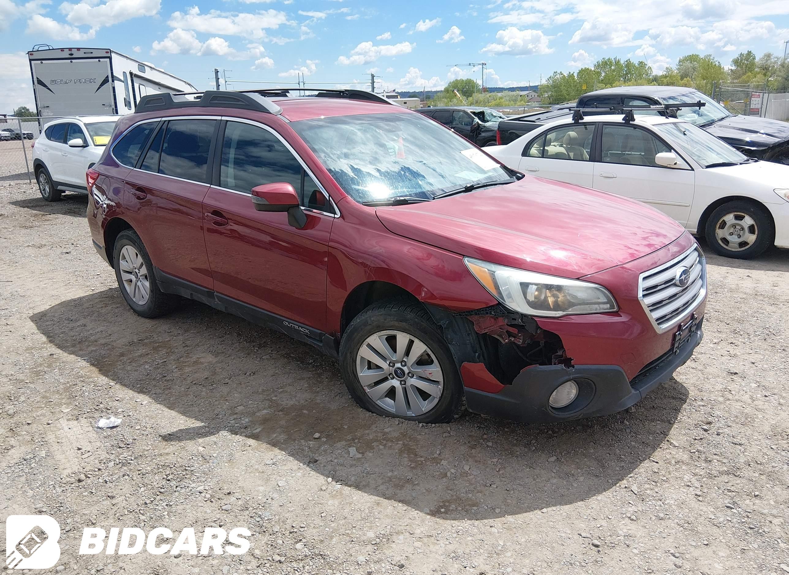 2016 Subaru Outback, 2.5I Pre...