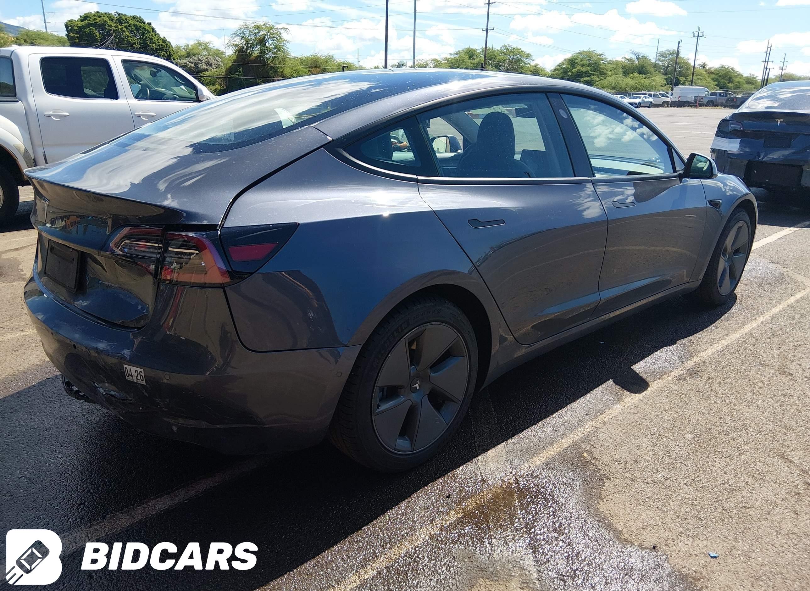 2022 Tesla Model 3, Rear-Whee...