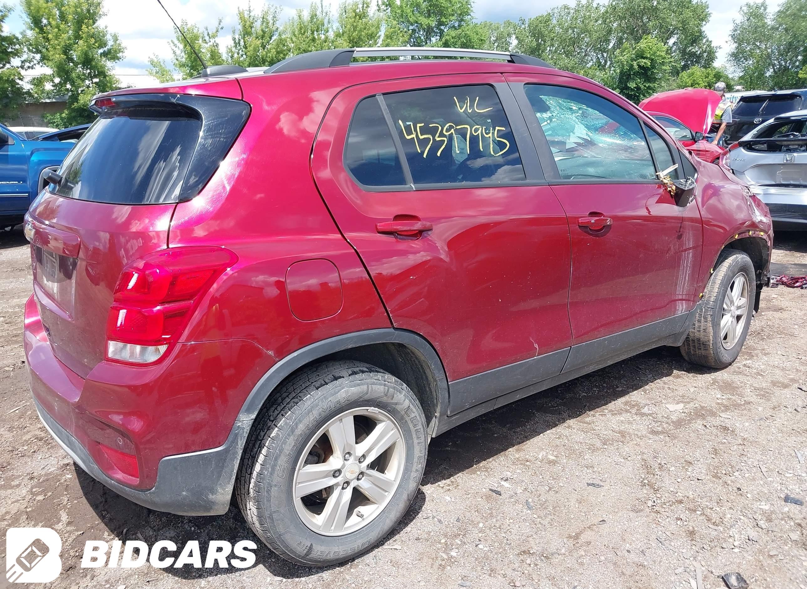 2021 Chevrolet Trax, Awd Lt