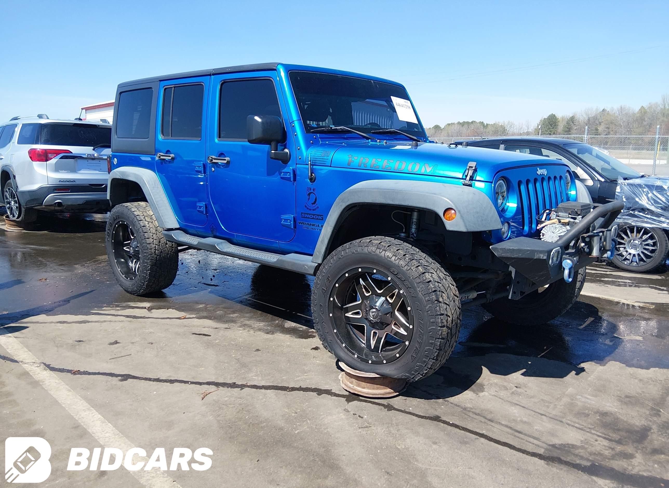 2015 Jeep Wrangler, Unlimited...