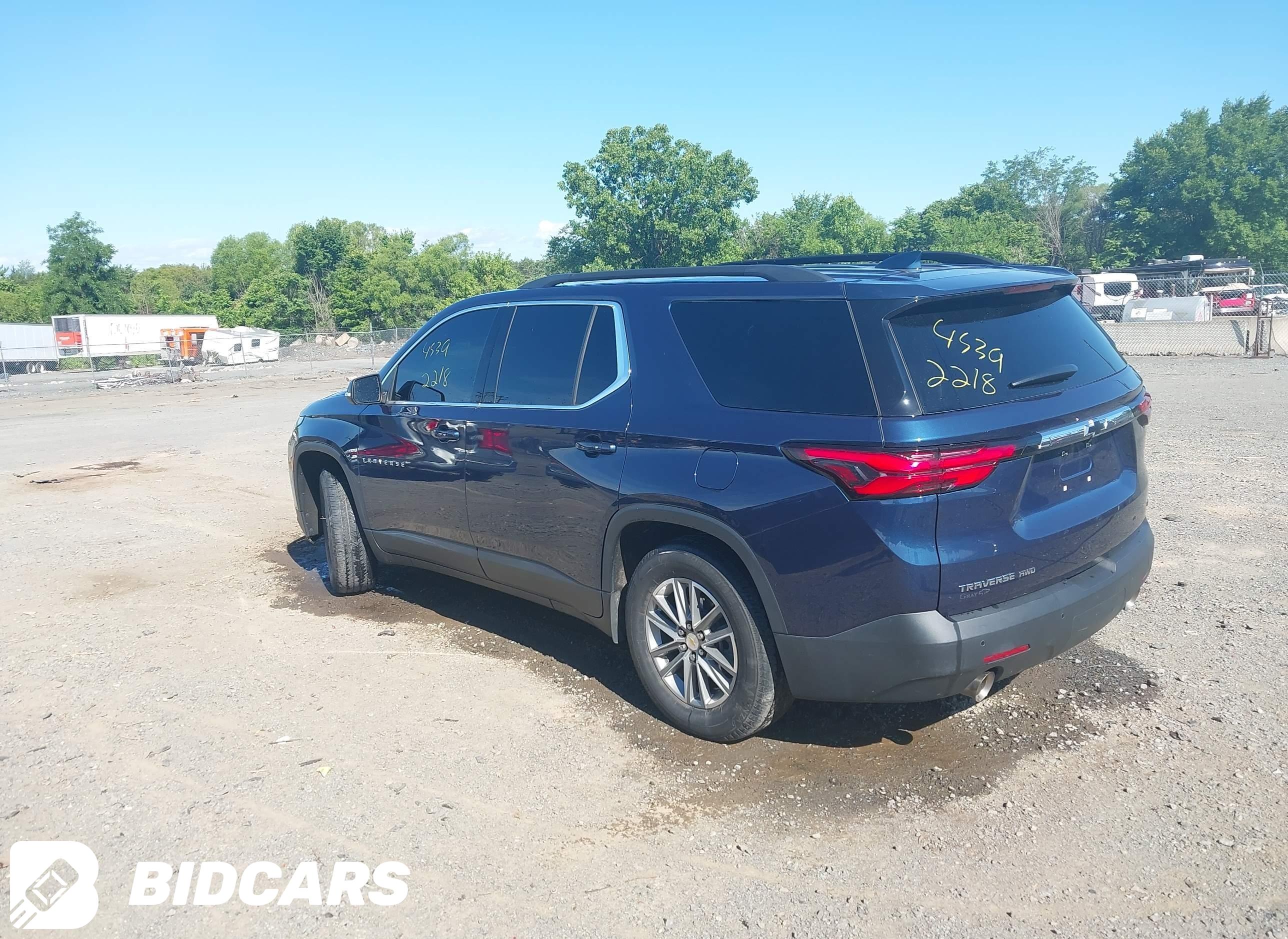 2022 Chevrolet Traverse, Awd...