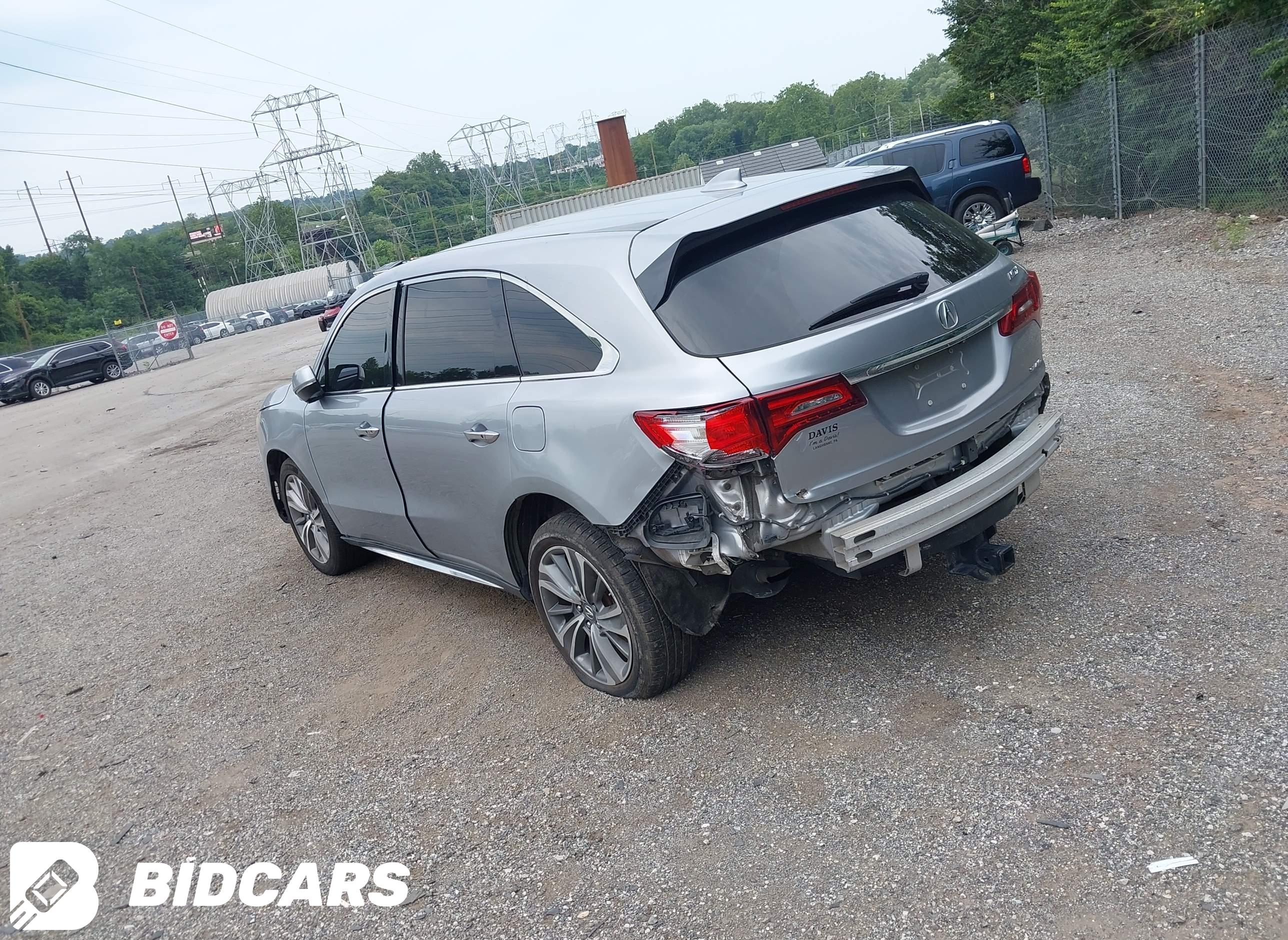 2017 Acura MDX, Technology Pa...