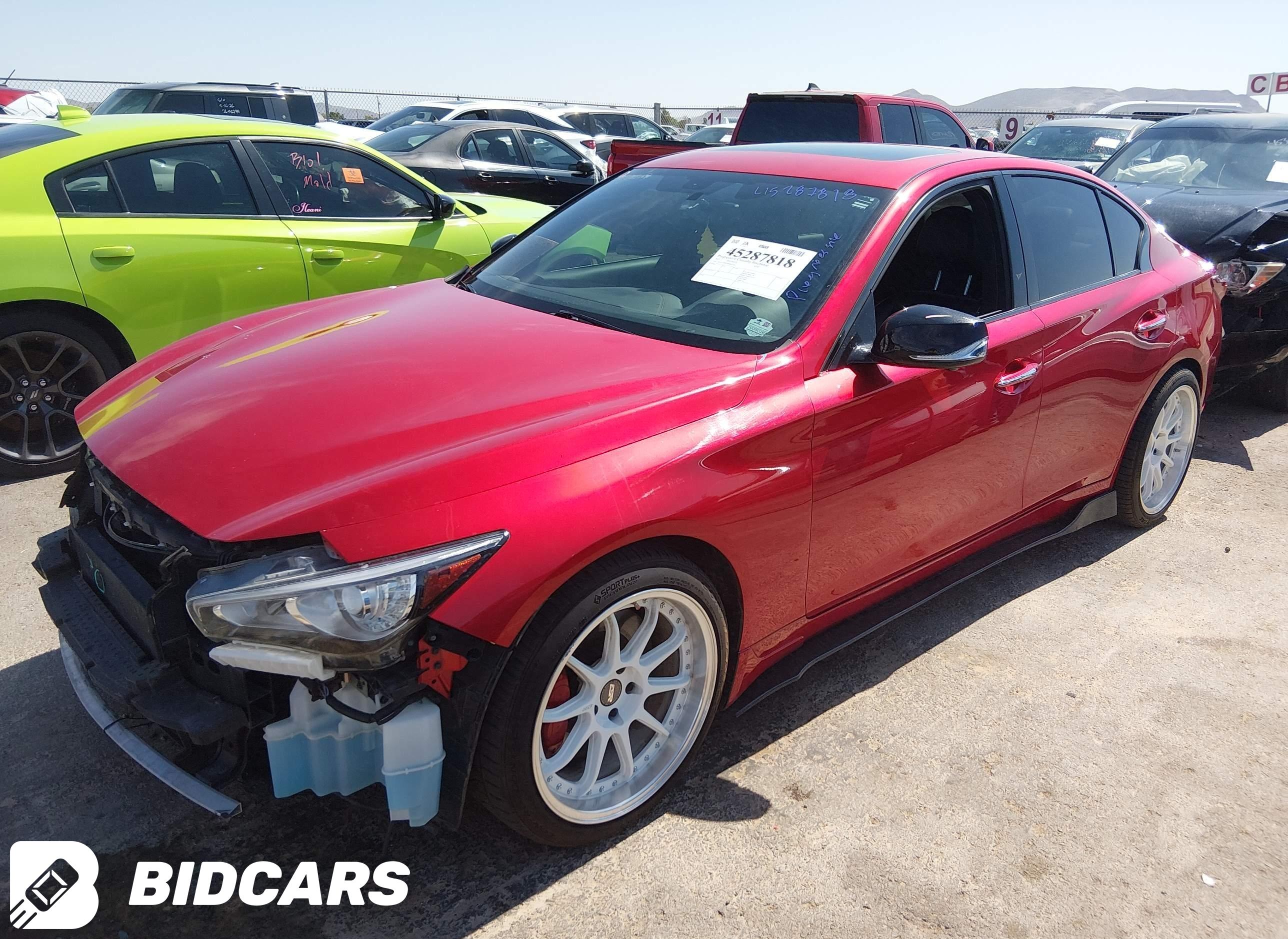 2021 Infiniti Q50, Red Sport 400