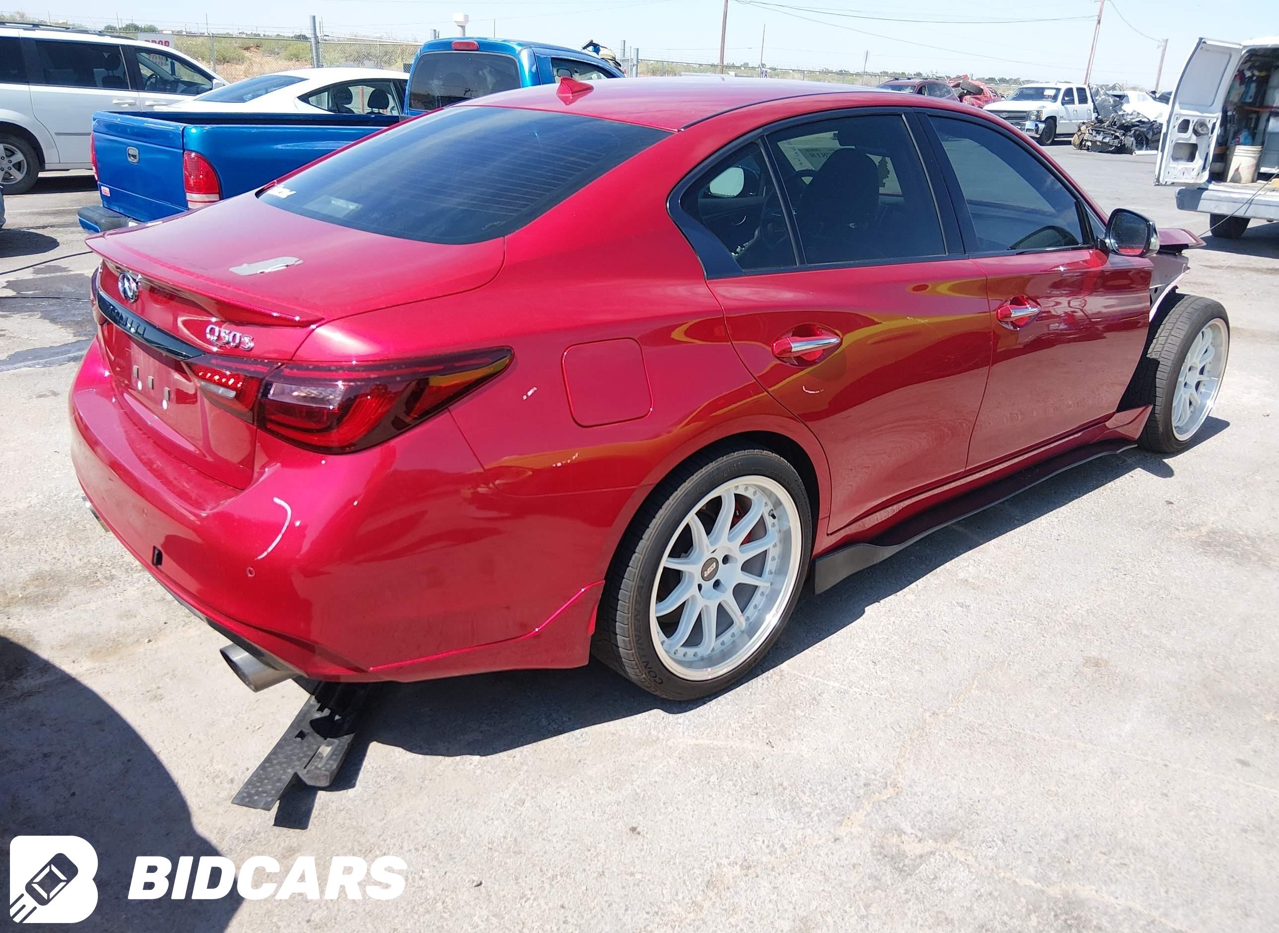2021 Infiniti Q50, Red Sport 400