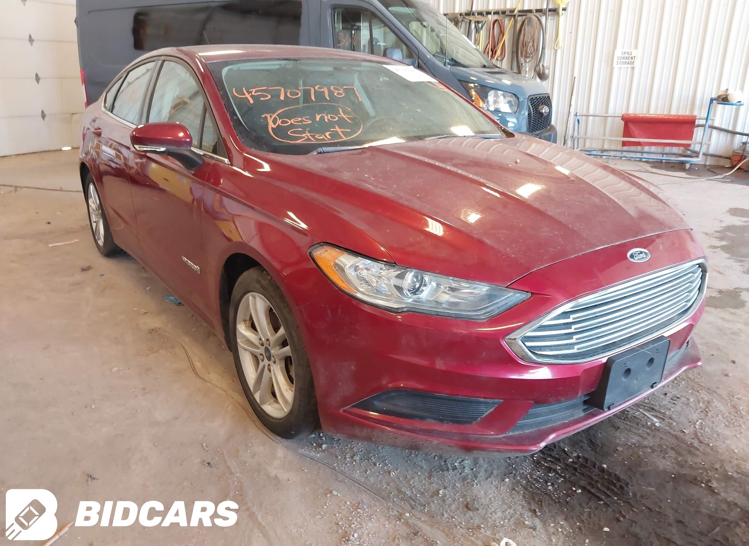 2018 Ford Fusion, Hybrid SE