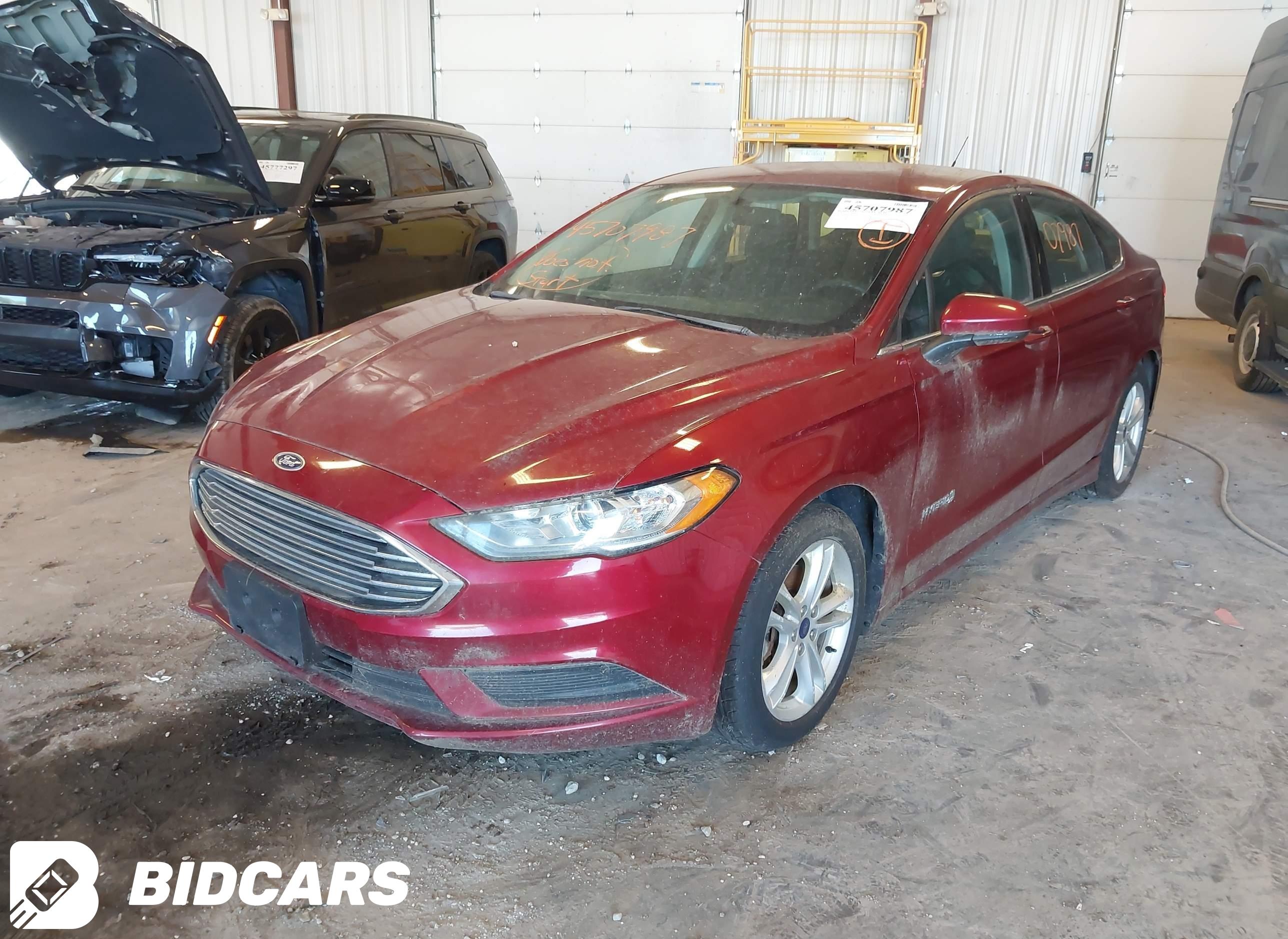 2018 Ford Fusion, Hybrid SE