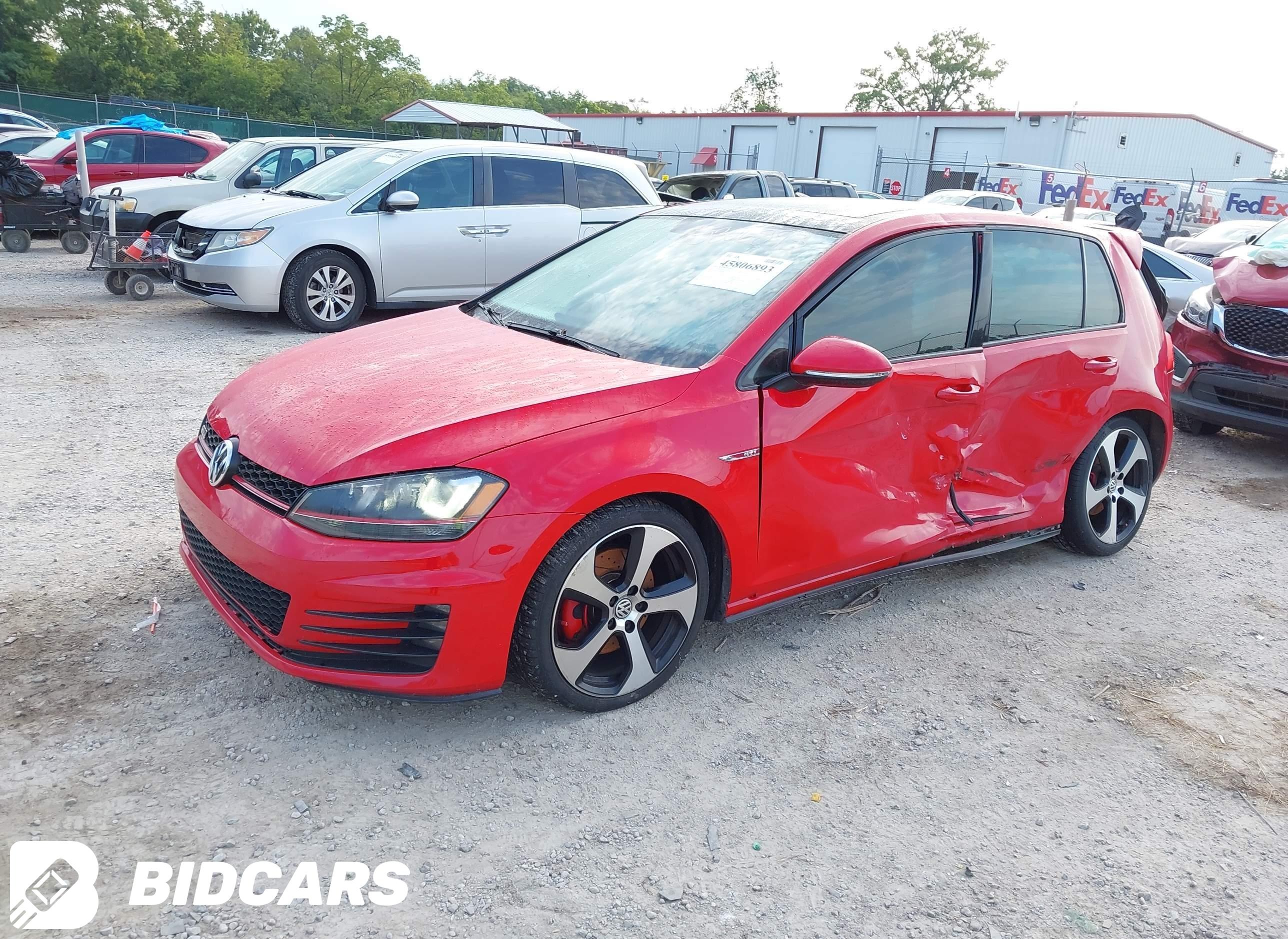 2016 Volkswagen Golf Gti, Se...