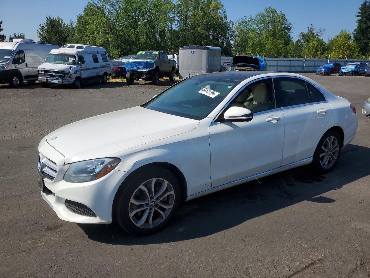 2017 Mercedes-Benz C-Class, 3...