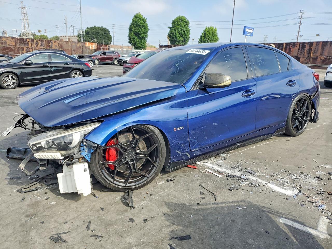 2020 Infiniti Q50, Red Sport 400