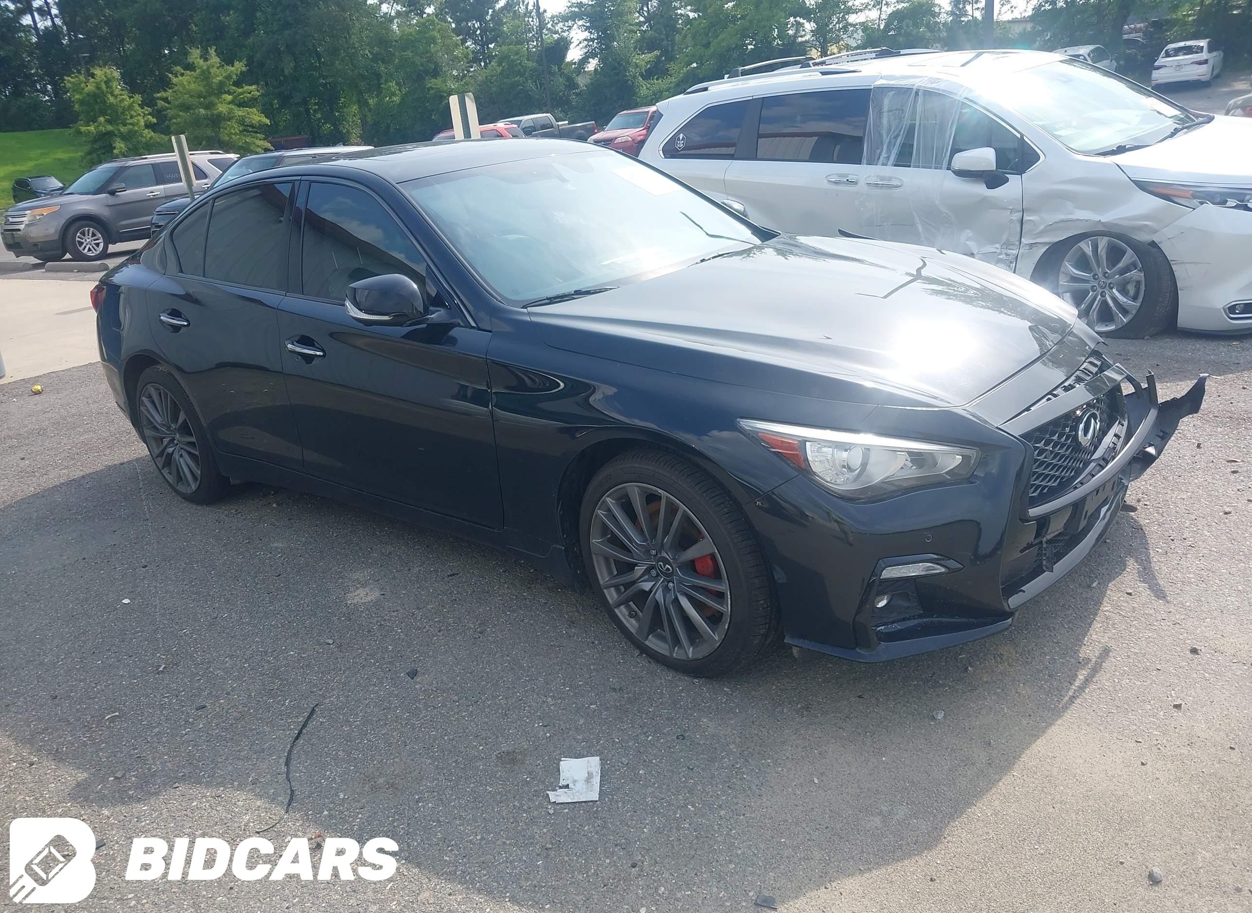 2021 Infiniti Q50, Red Sport...