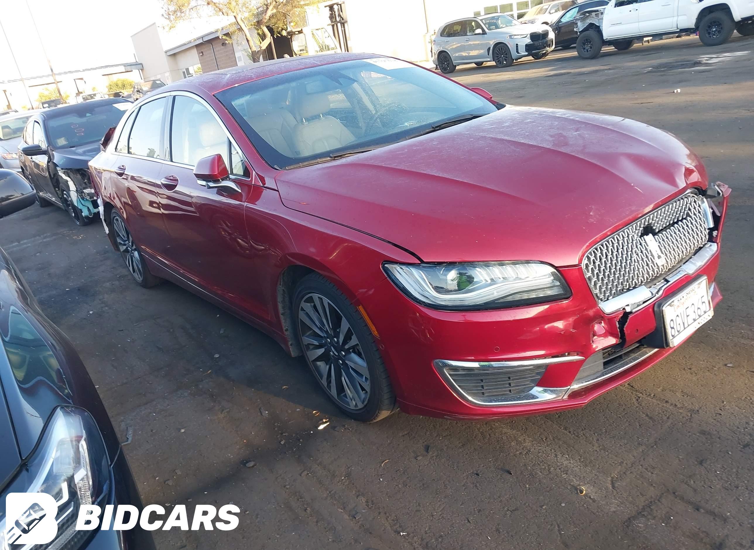 2019 Lincoln Mkz Hybrid, Rese...
