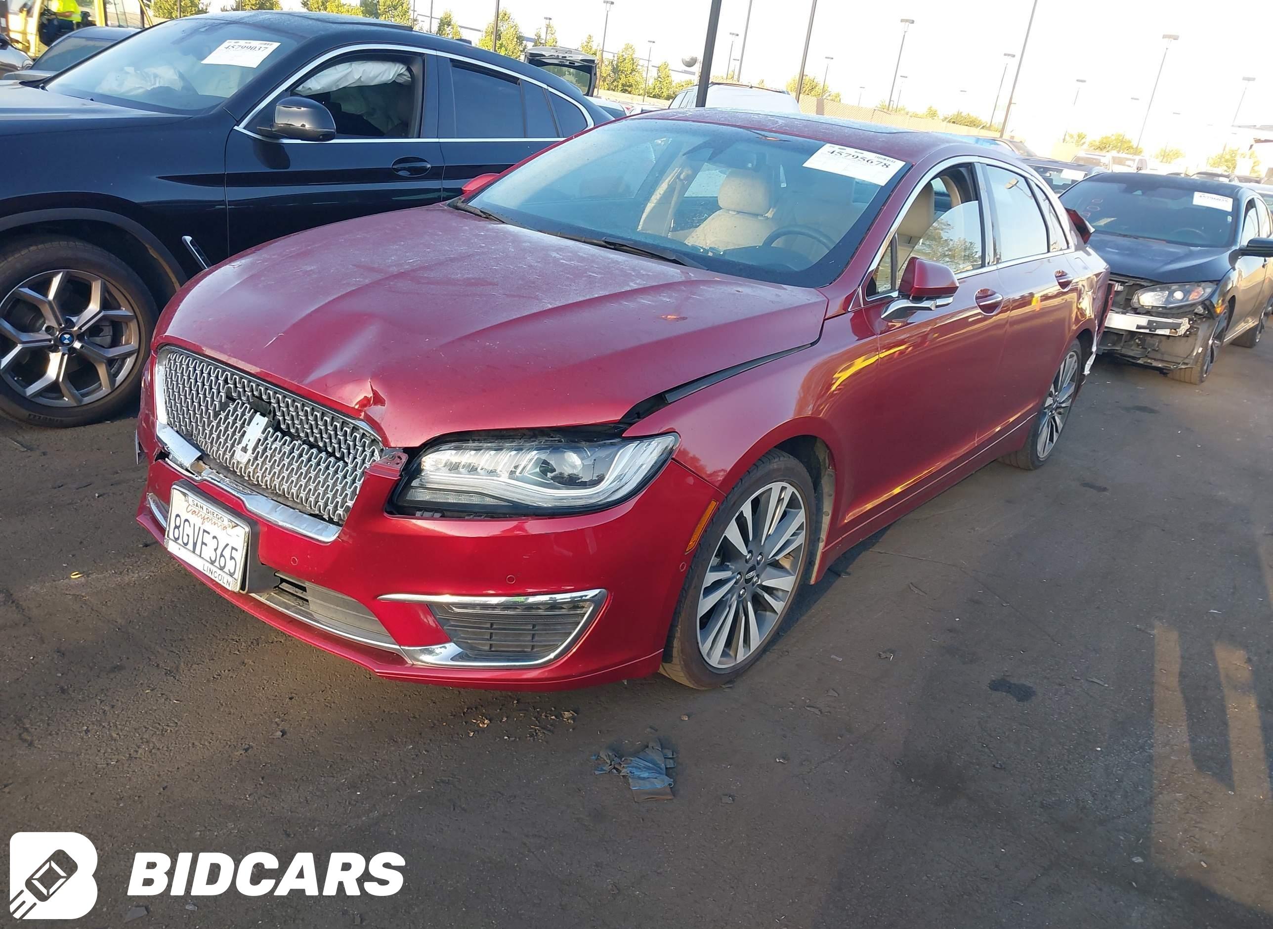 2019 Lincoln Mkz Hybrid, Rese...