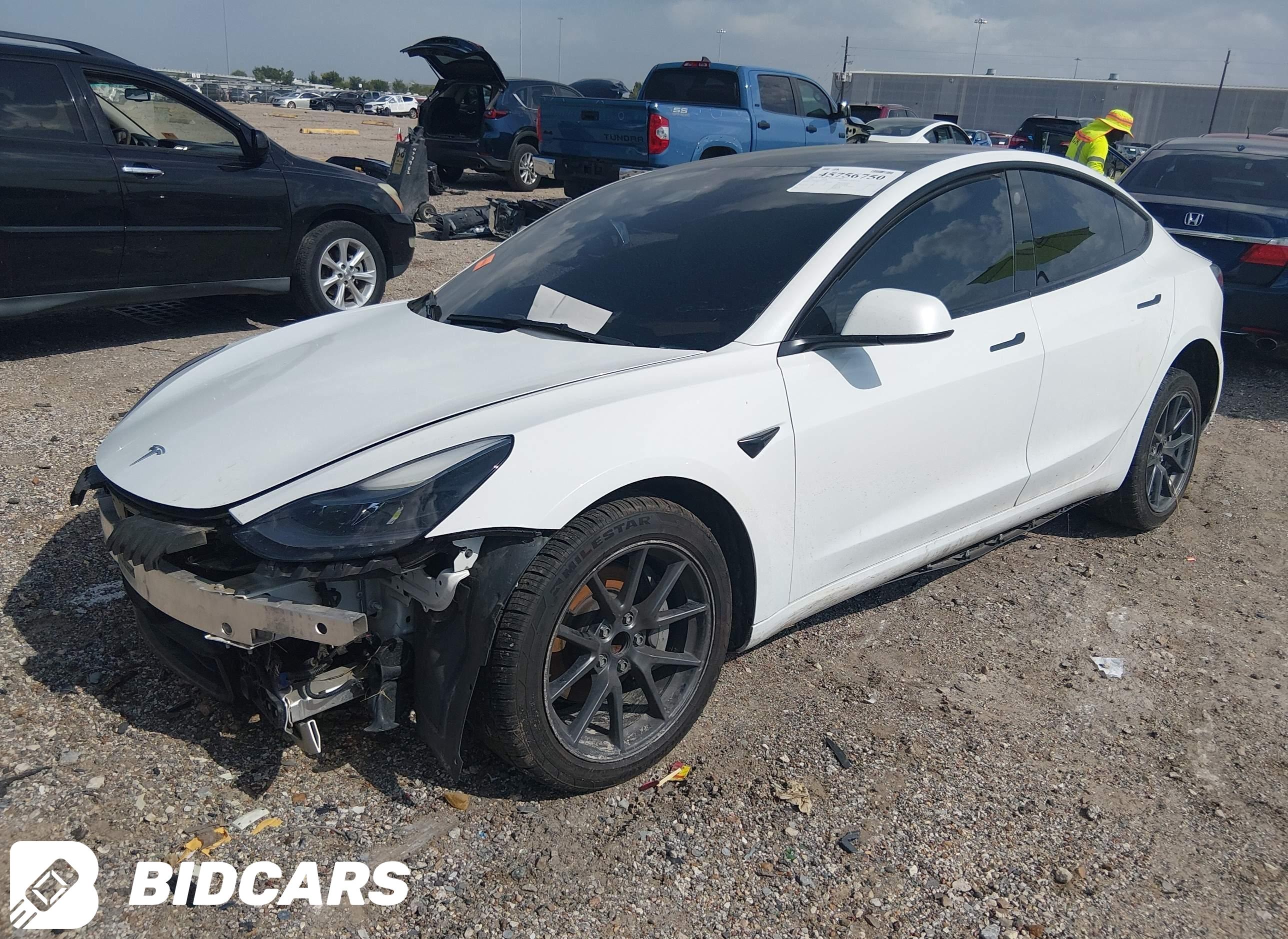 2022 Tesla Model 3, Rear-Whee...