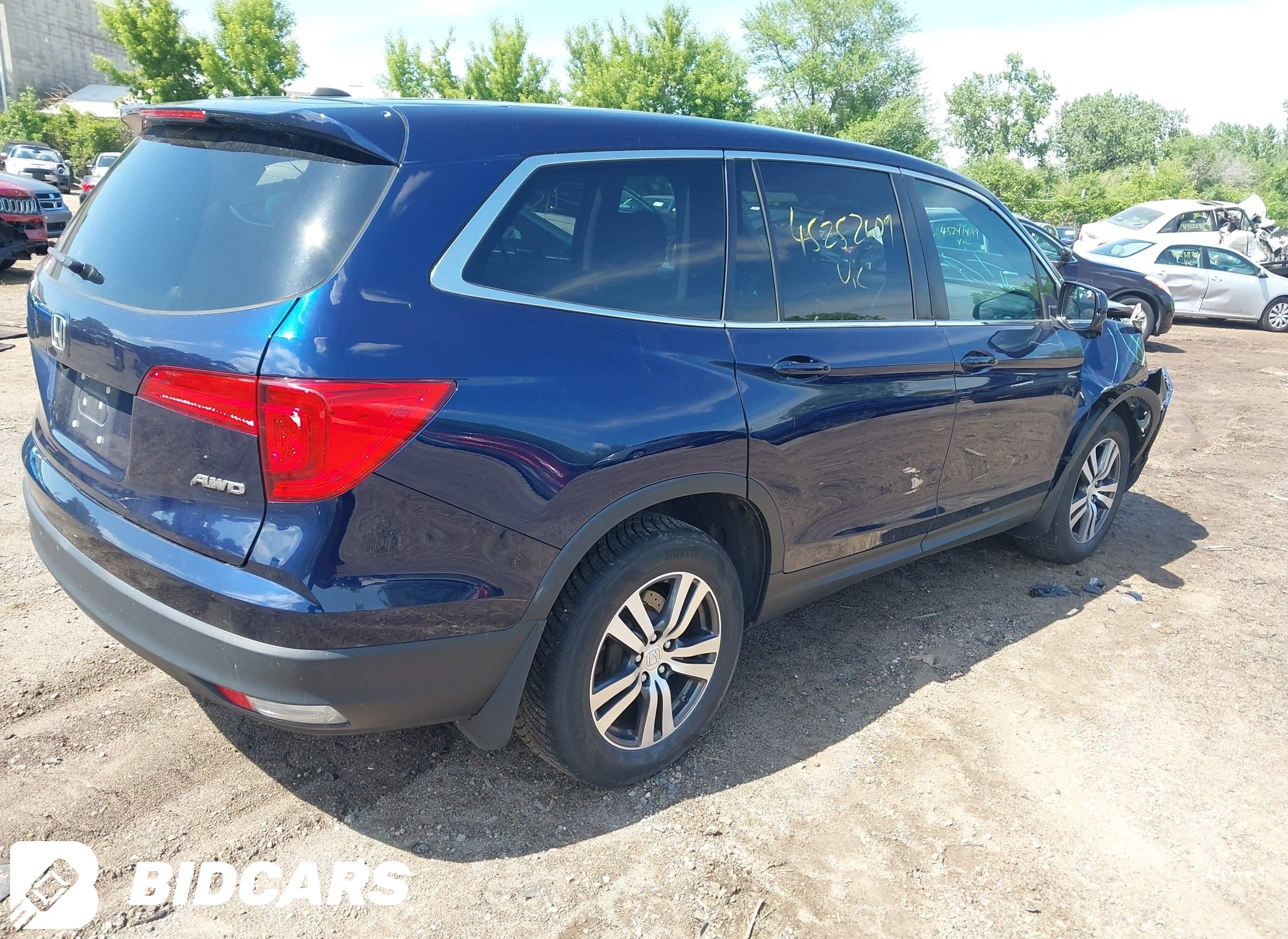 2017 Honda Pilot, Ex-L