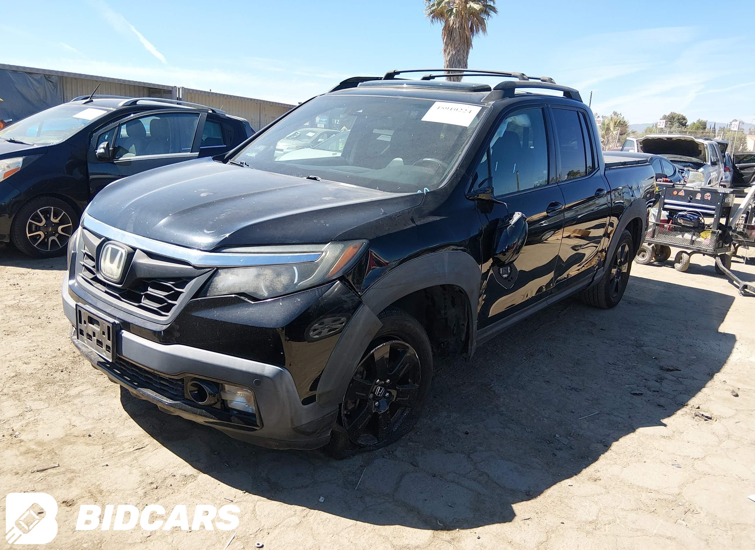 2018 Honda Ridgeline, Black E...