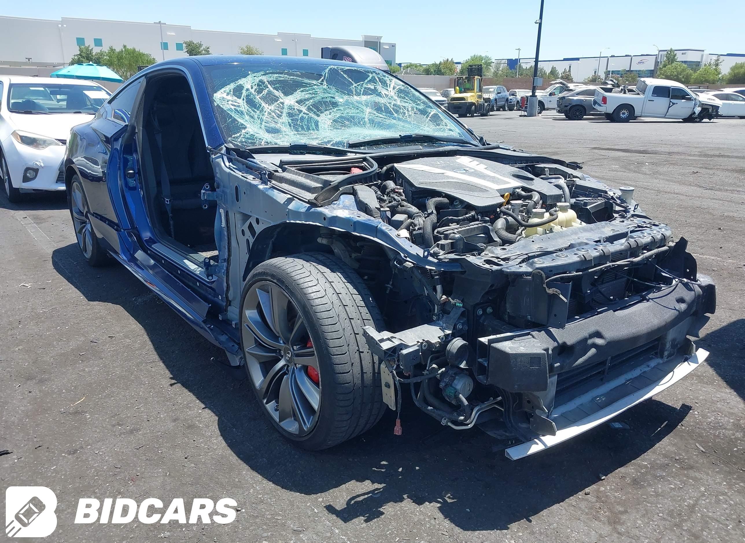 2018 Infiniti Q60, 3.0T Red S...