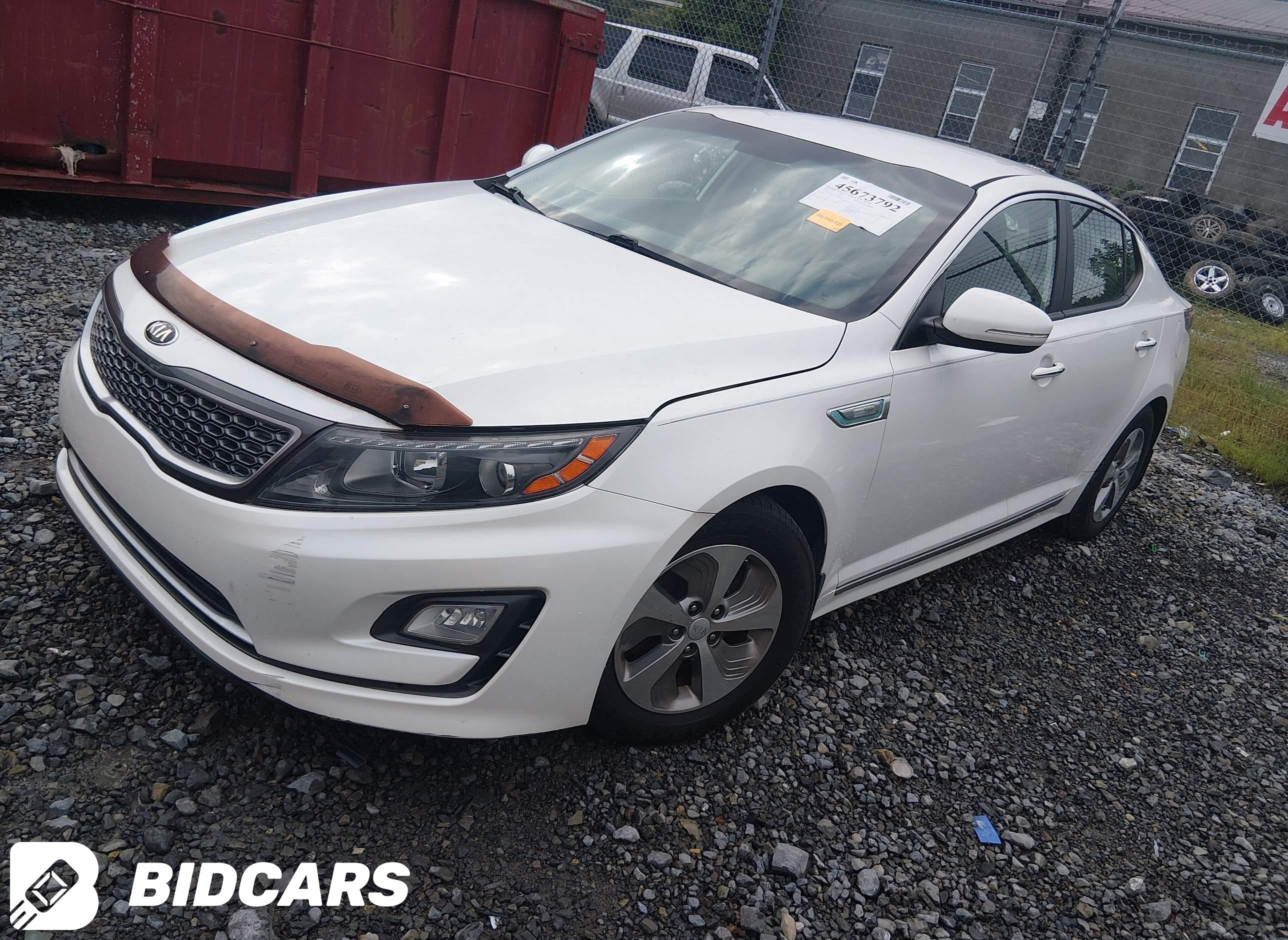 2015 KIA Optima, Hybrid